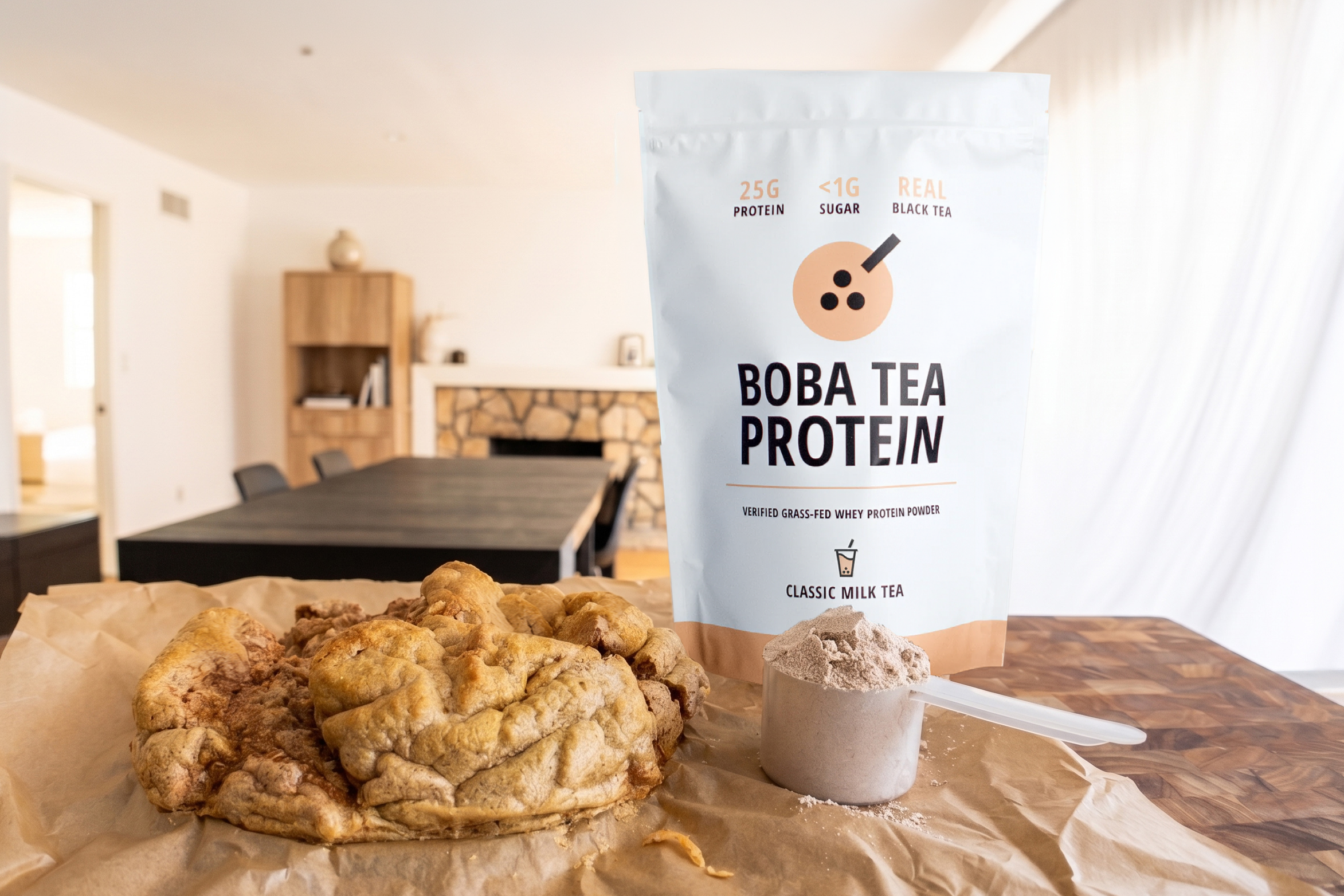 Milk Tea Cloud Bread