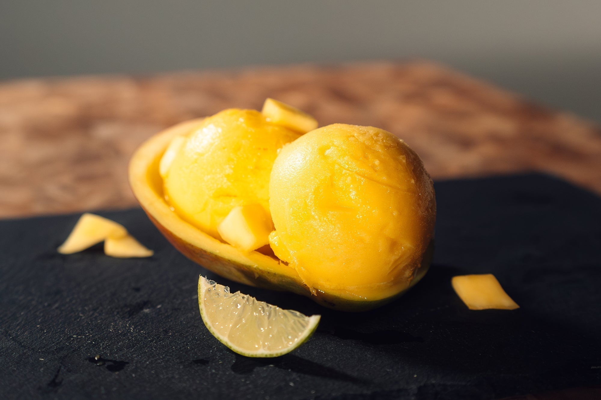 Mango Protein Sorbet-Boba Tea Protein