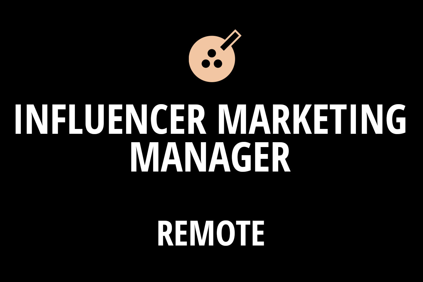 Influencer Marketing Manager