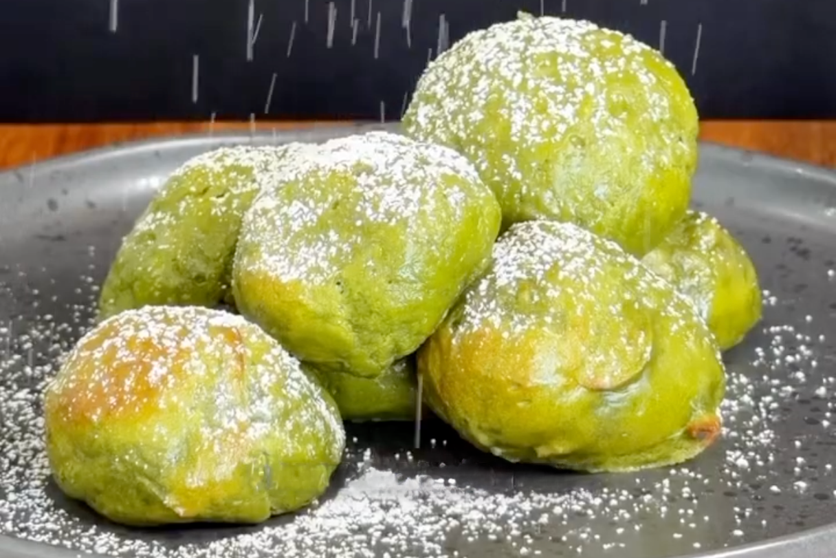 Matcha Donut Holes