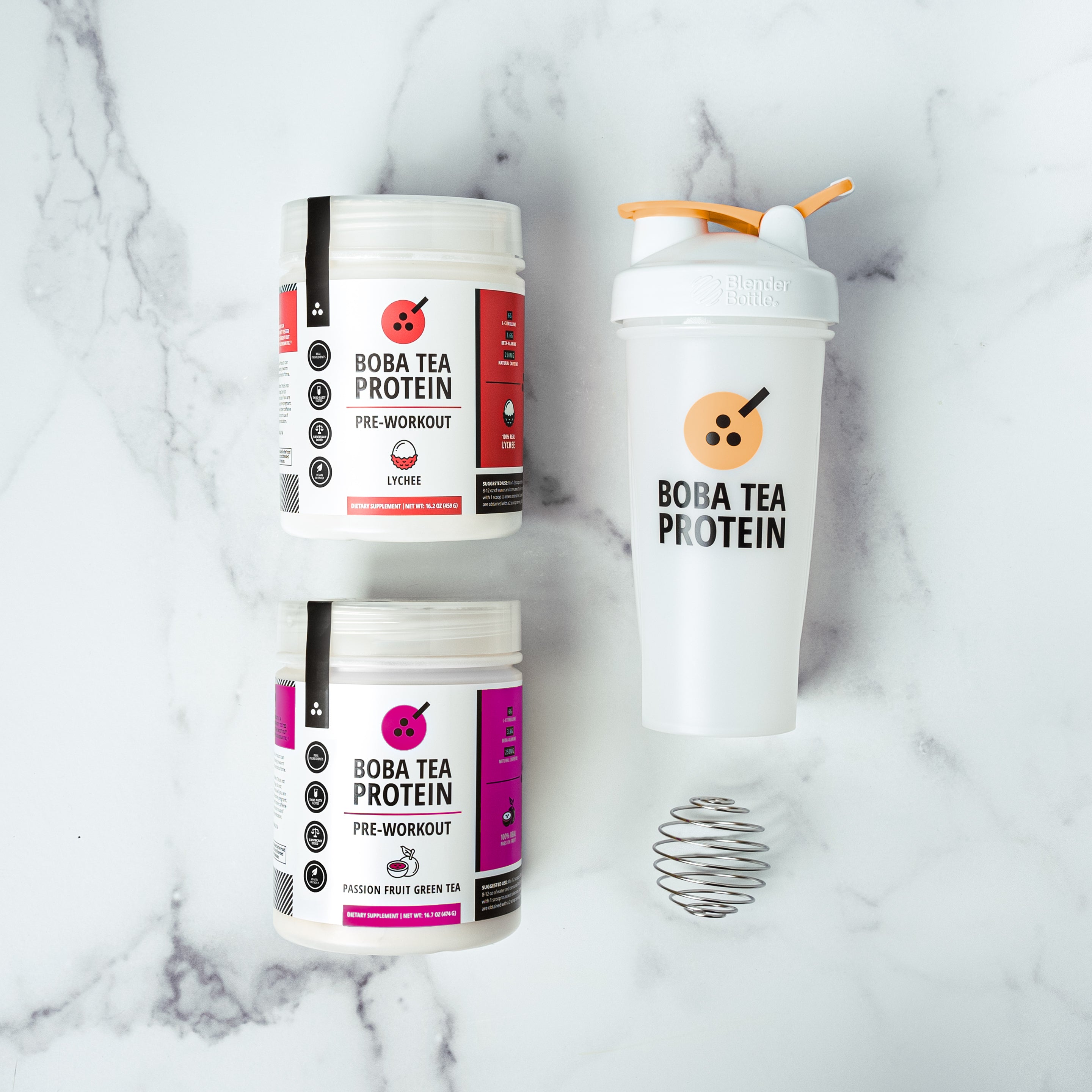 Pre-Workout Bundle-Boba Tea Protein