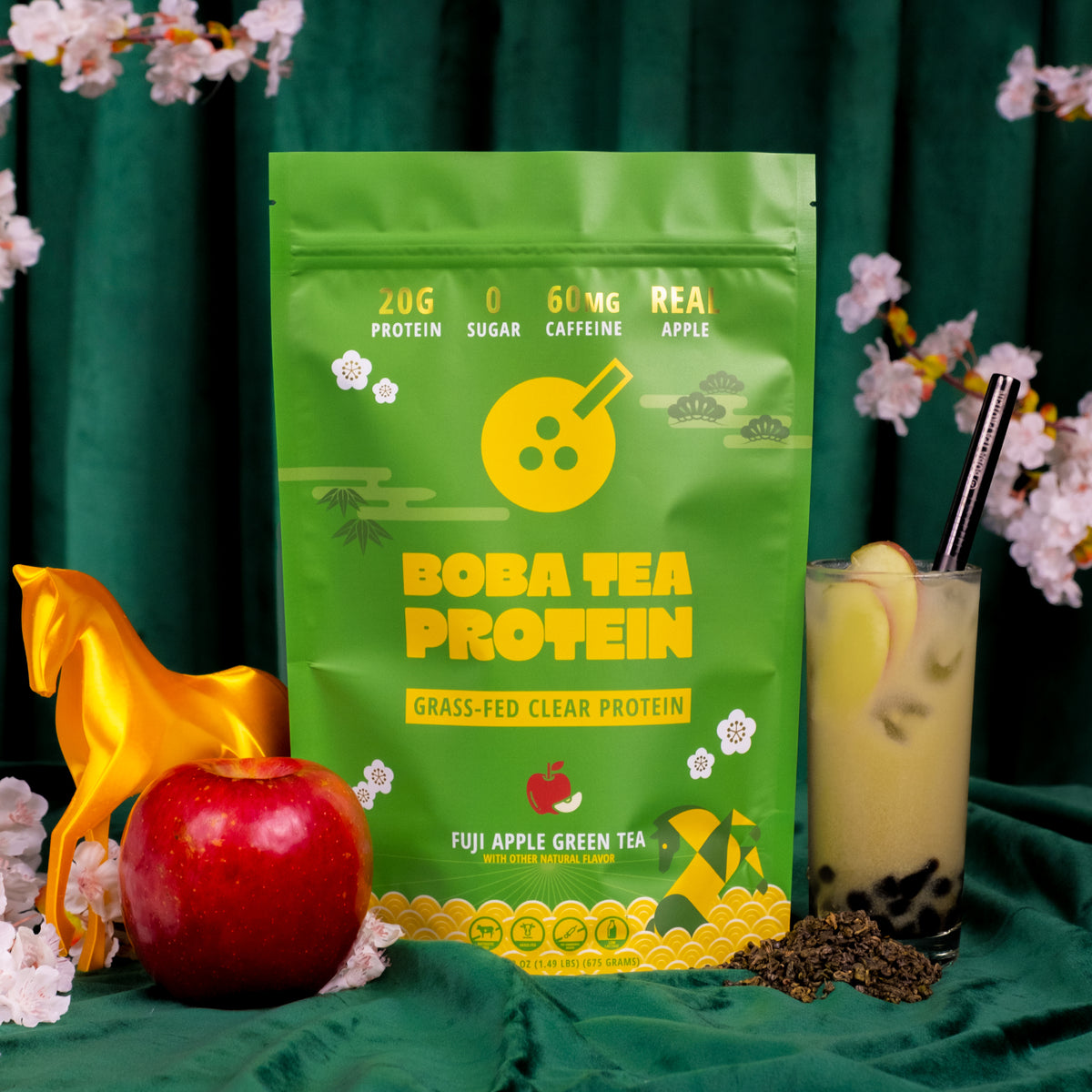 Fuji Apple Green Tea Clear Protein