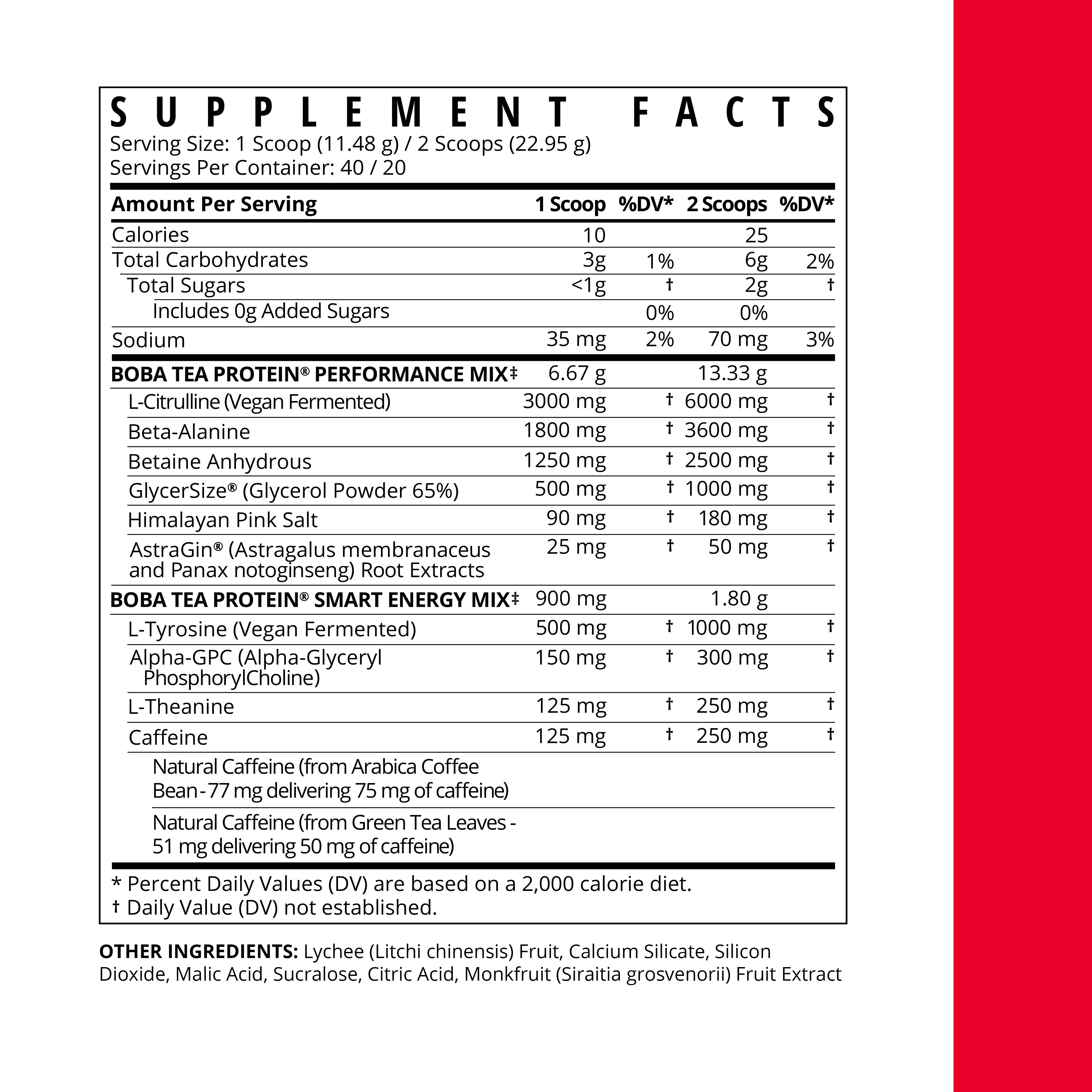 Pre-Workout Bundle-Boba Tea Protein