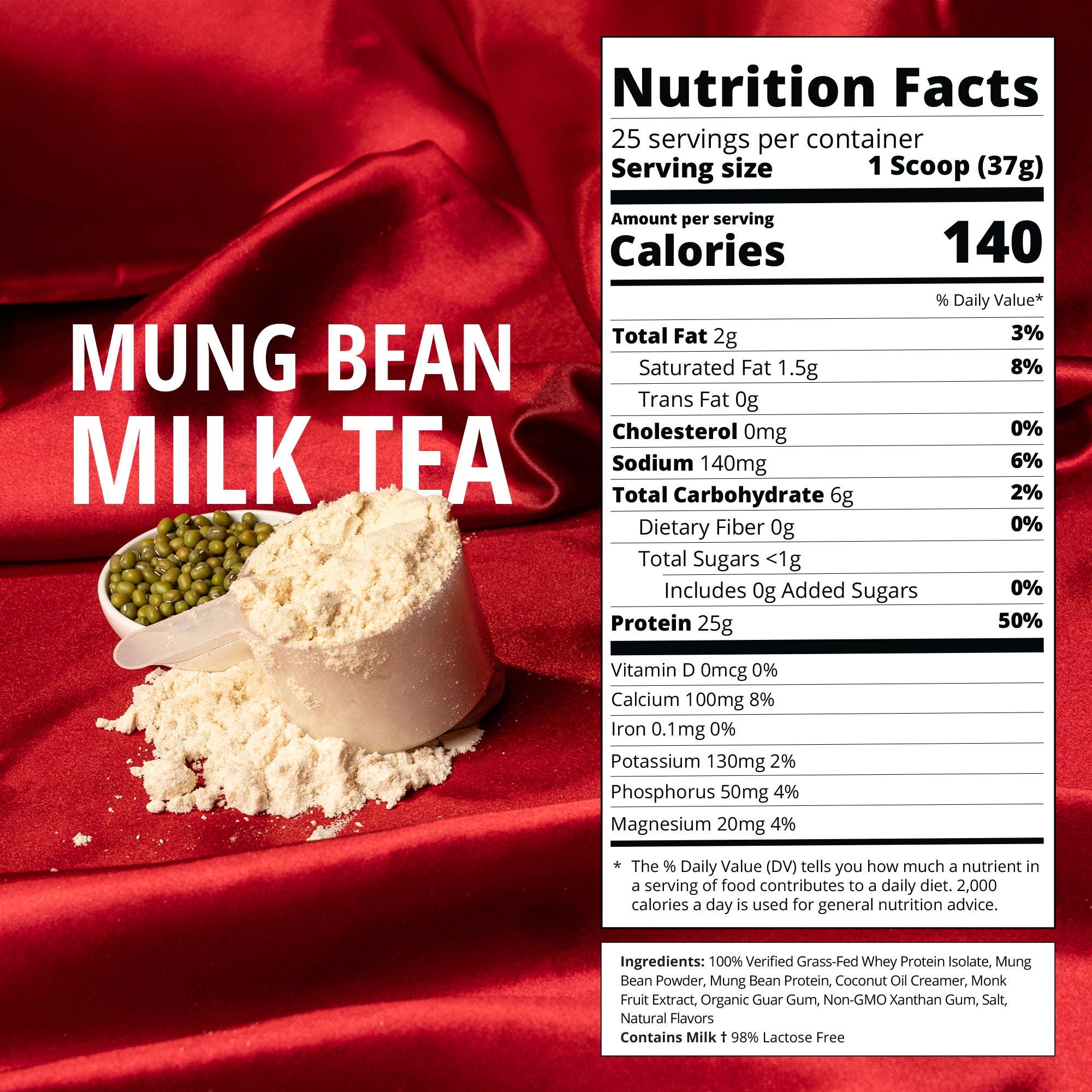 Mung Bean Milk Whey Protein-Boba Tea Protein