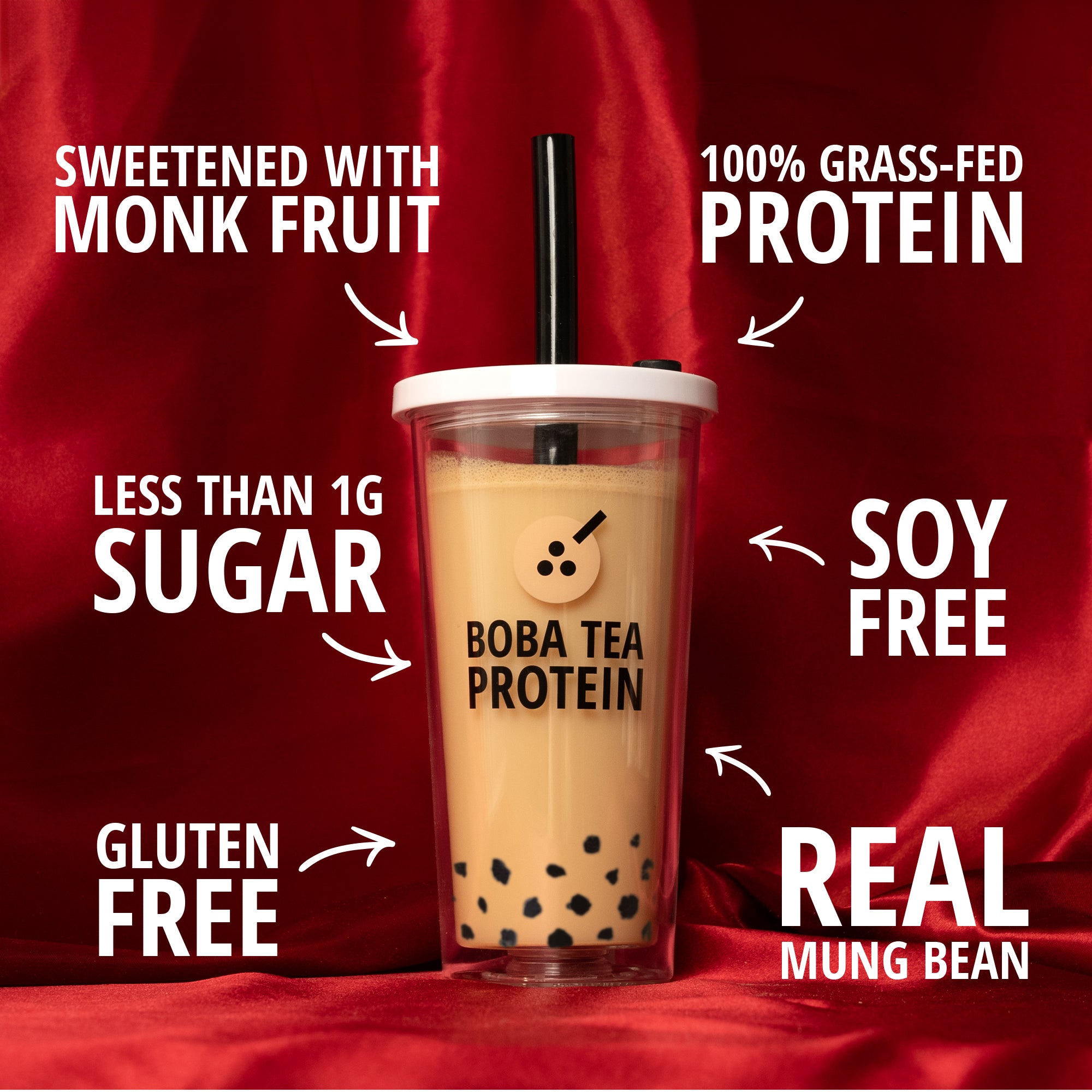 Mung Bean Milk Whey Protein-Boba Tea Protein