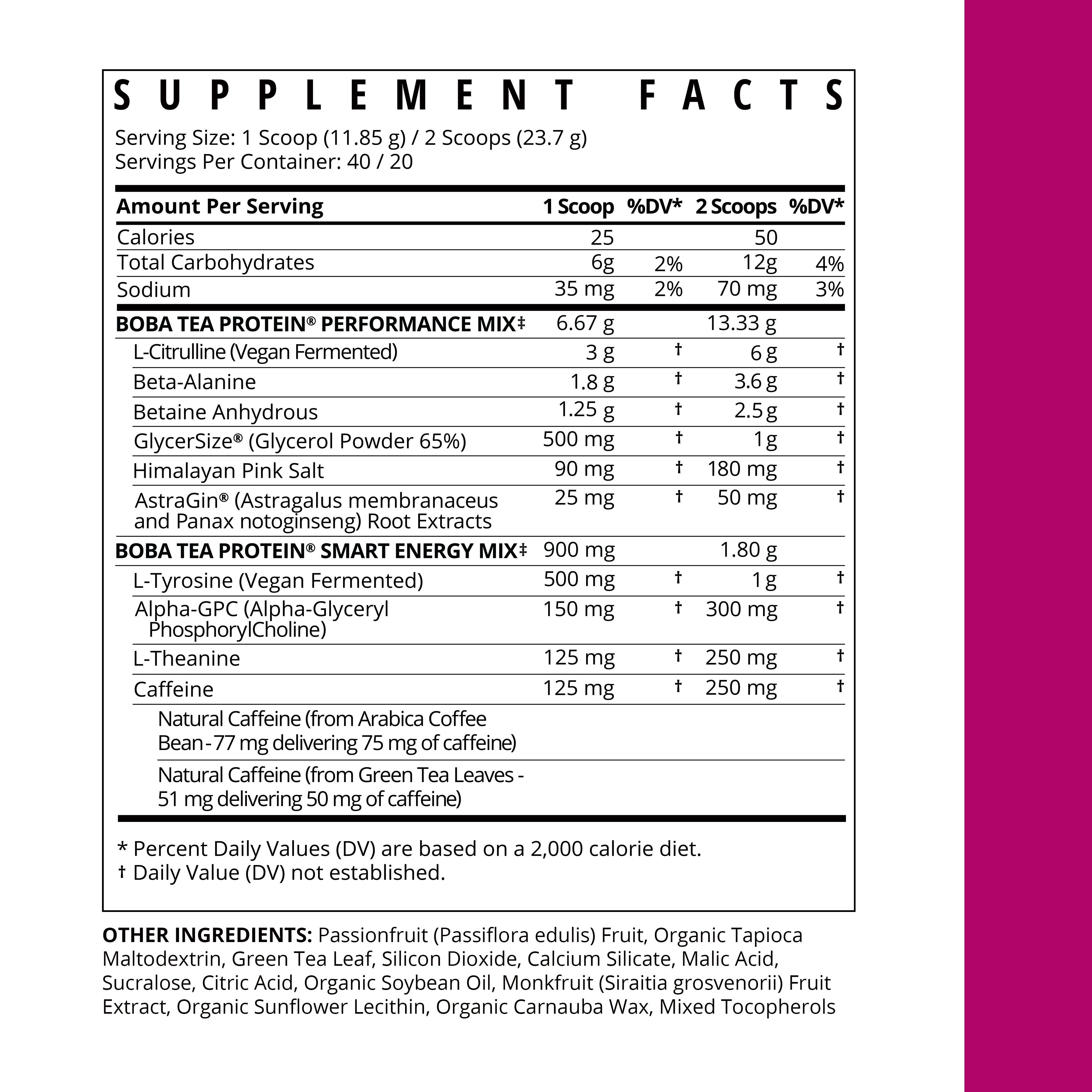 Pre-Workout Bundle-Boba Tea Protein