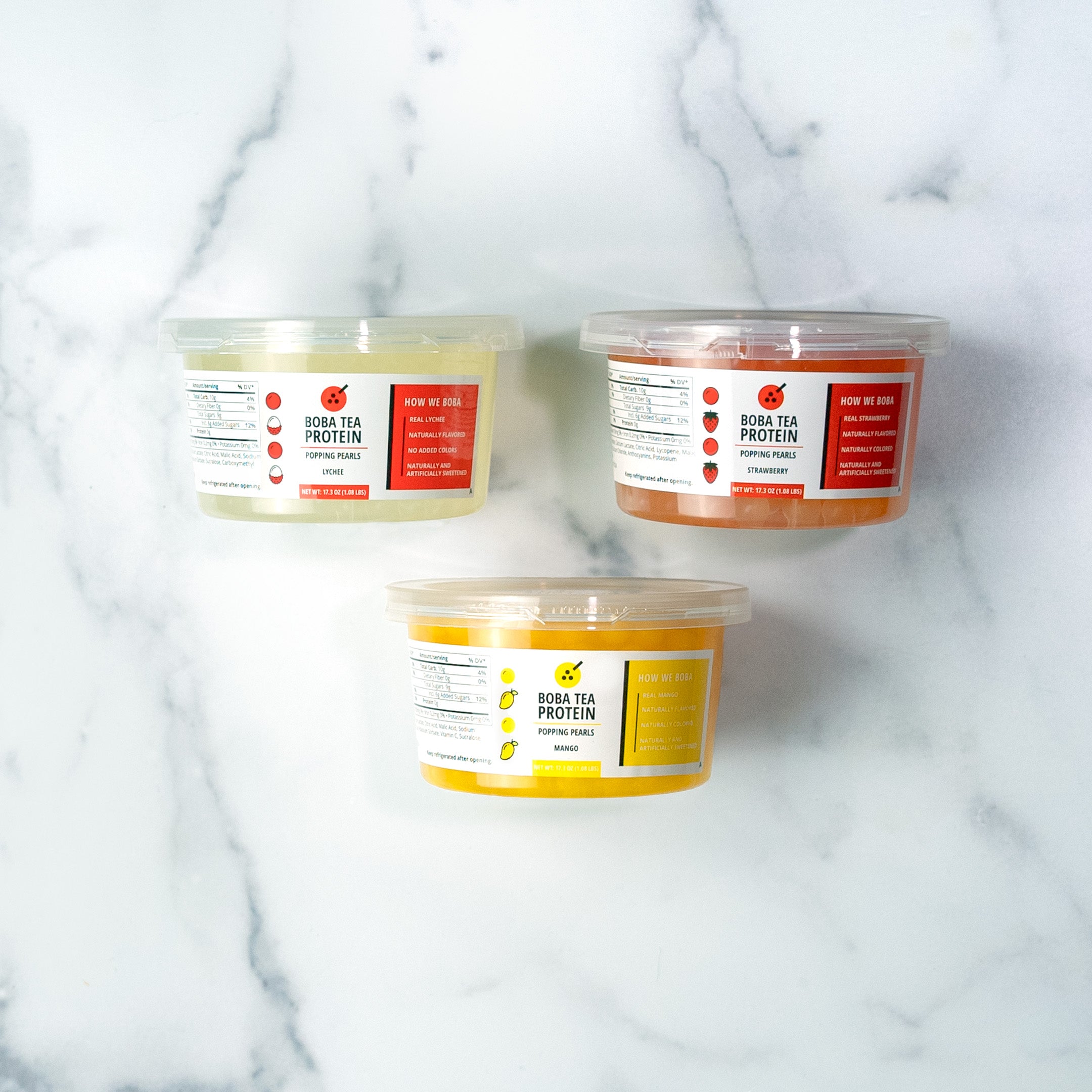 Popping Pearl Bundle-Boba Tea Protein