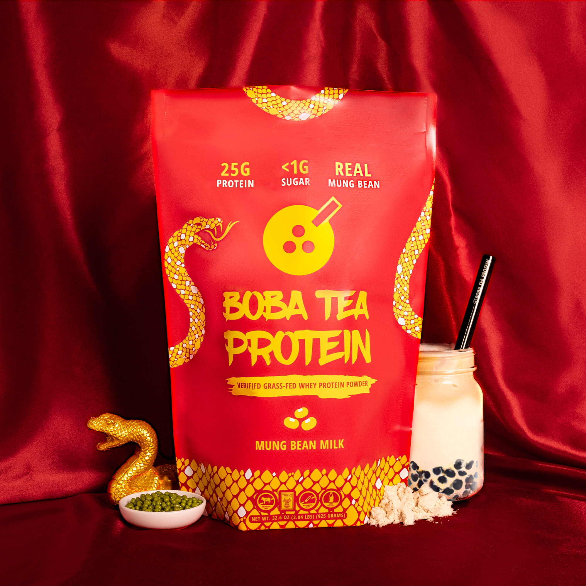 Mung Bean Milk Whey Protein-Boba Tea Protein