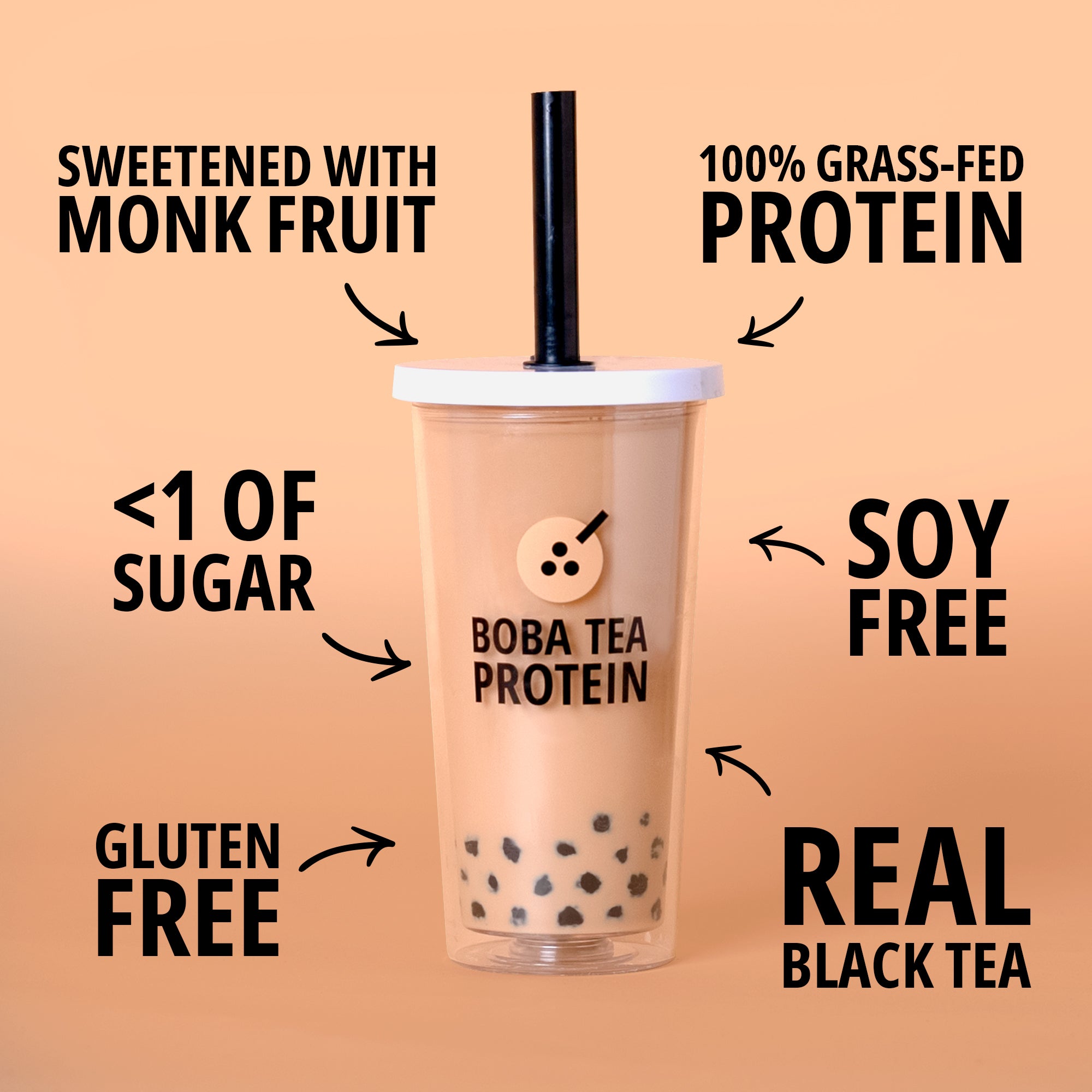 Classic Milk Tea Whey Protein-Boba Tea Protein