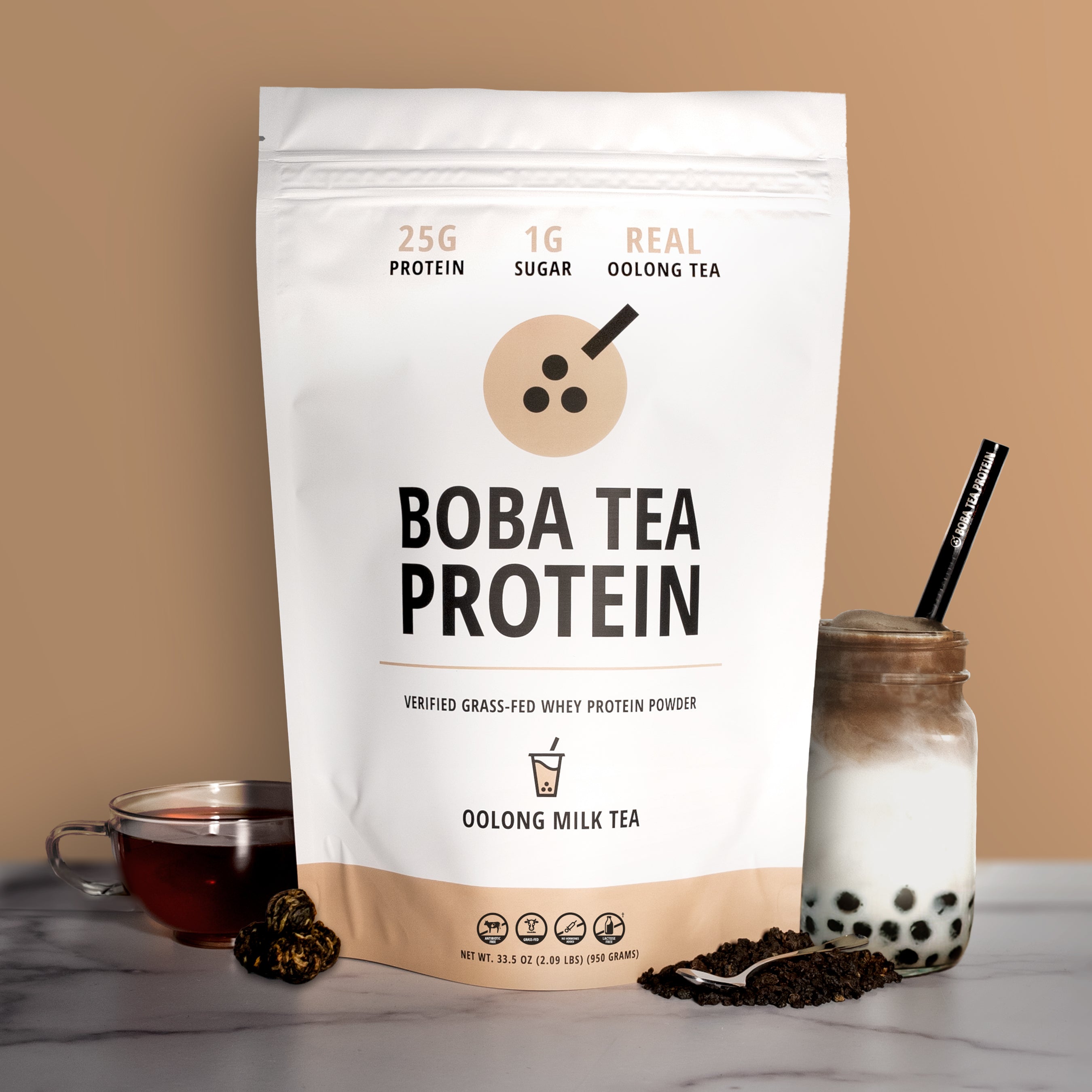 Oolong Milk Tea Whey Protein-Boba Tea Protein