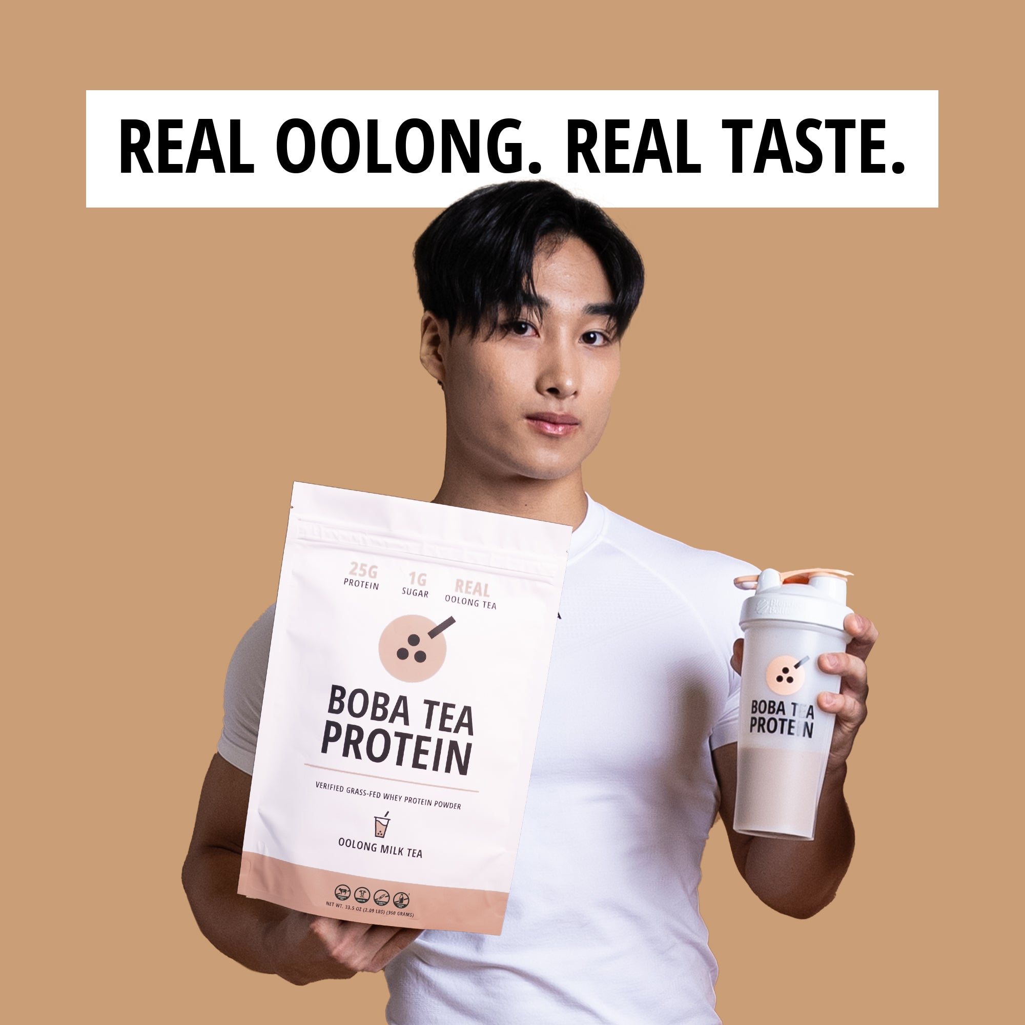 Oolong Milk Tea Whey Protein-Boba Tea Protein