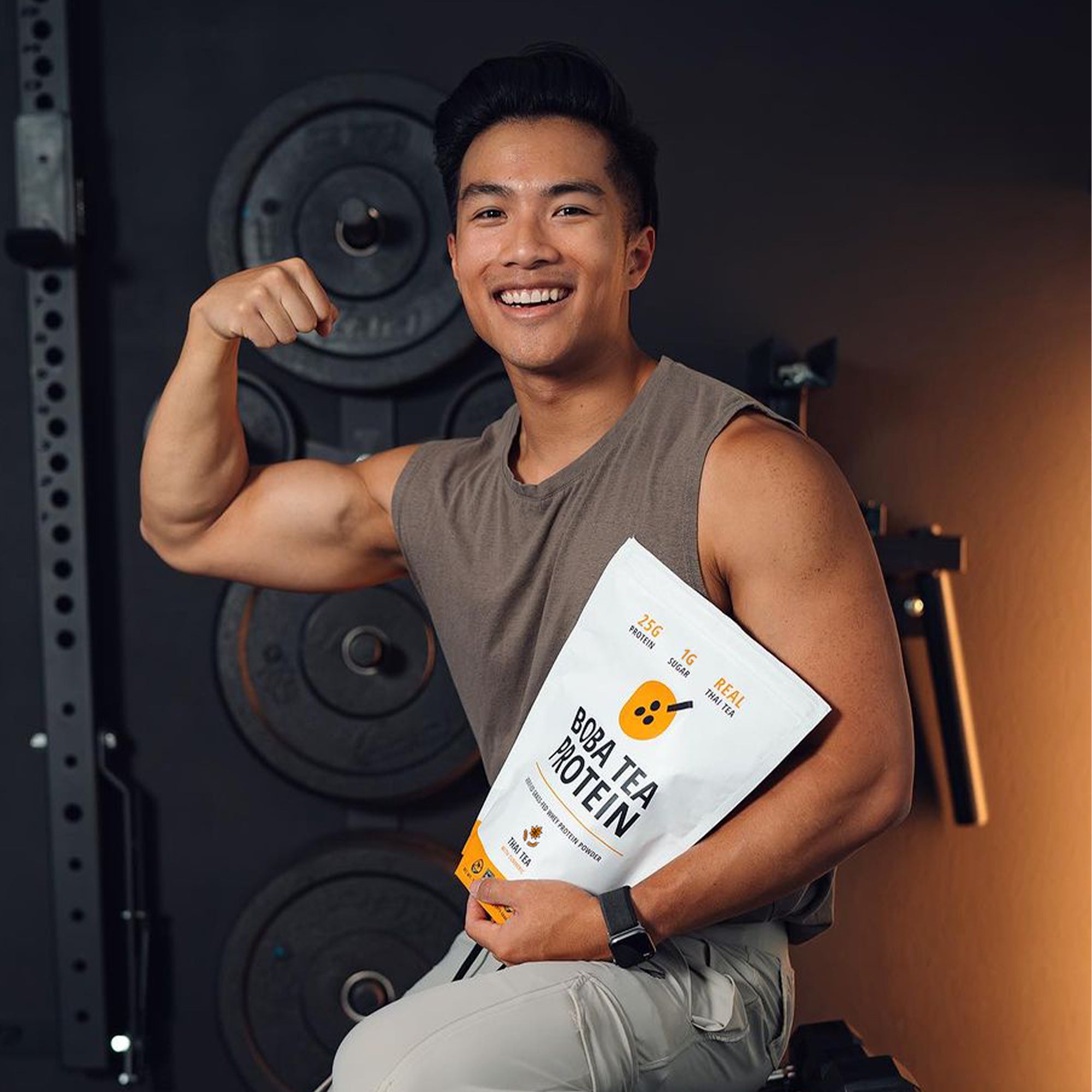 Thai Tea Whey Protein-Boba Tea Protein