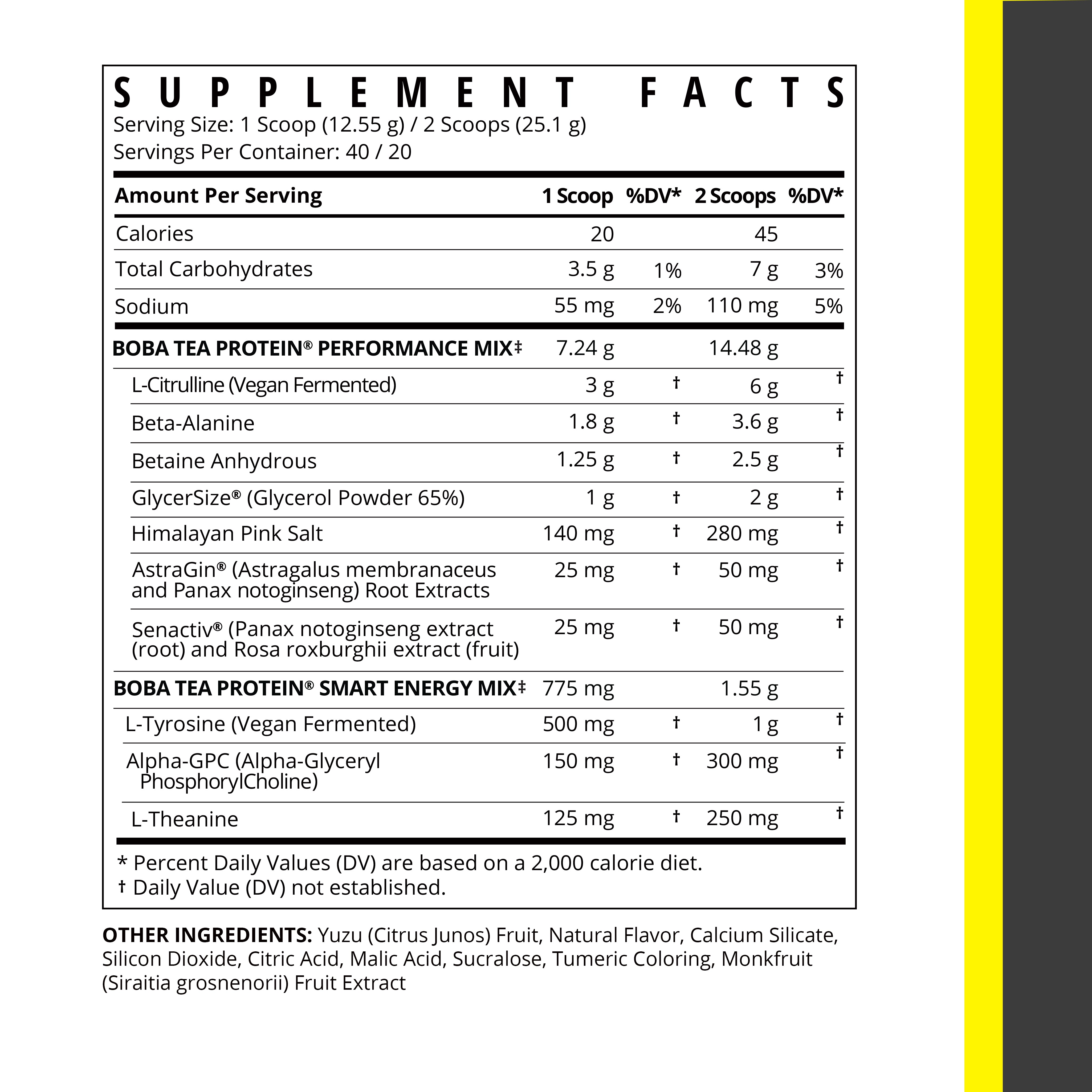 Yuzu Non-Stim Pre-Workout