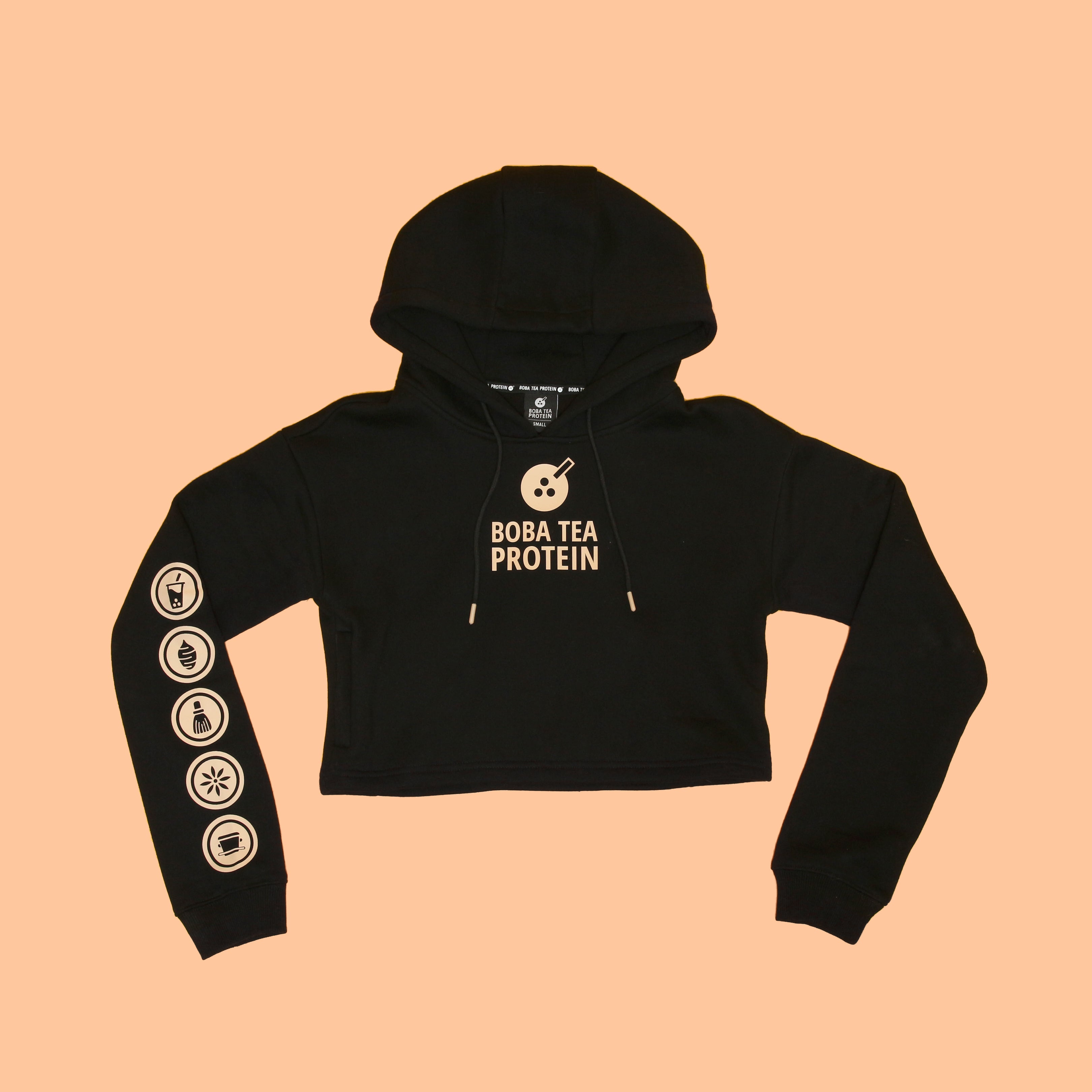 Boba Hoodie | Women's Crop-Boba Tea Protein