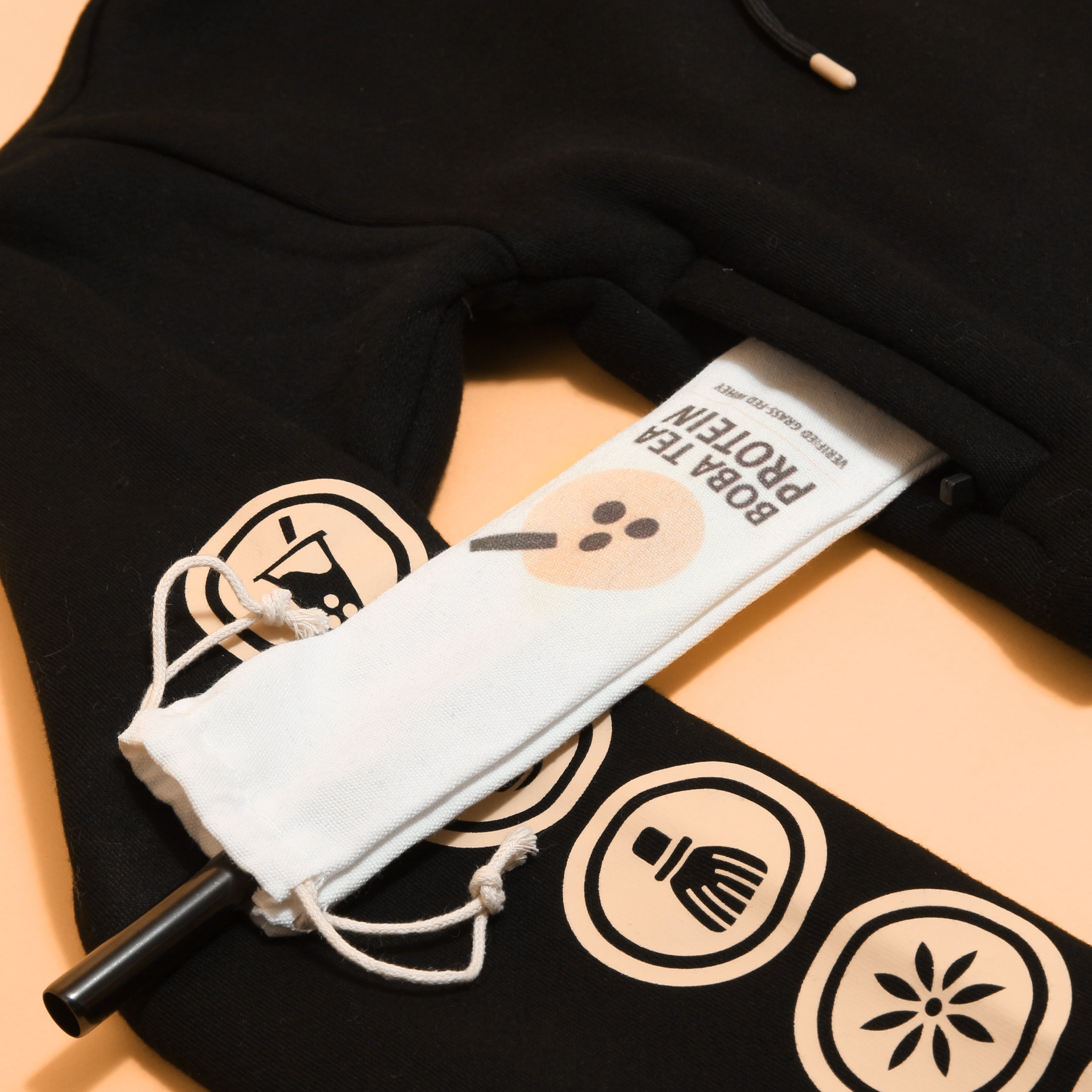 Boba Hoodie | Women's Crop-Boba Tea Protein