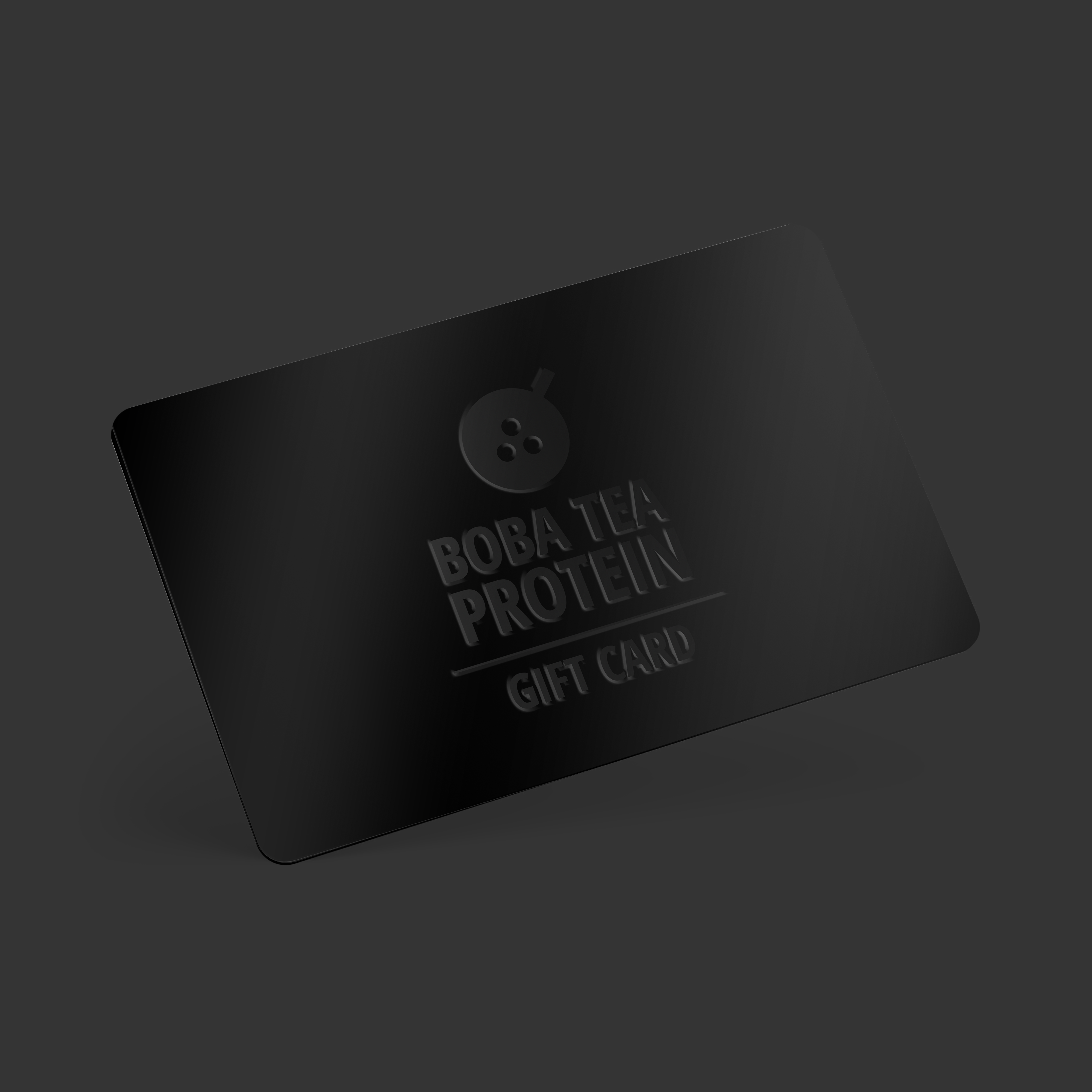 Gift Card-Boba Tea Protein