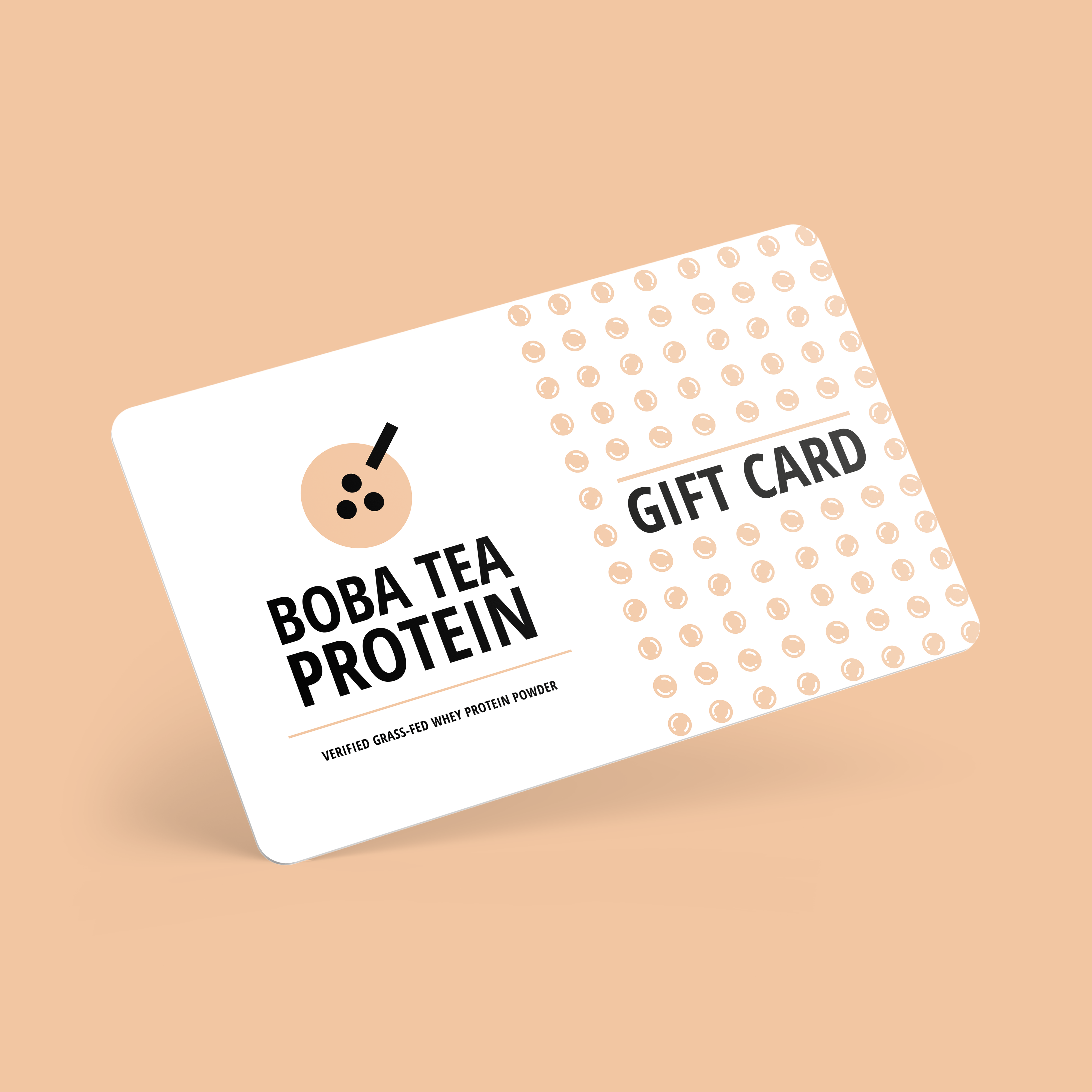 Gift Card-Boba Tea Protein