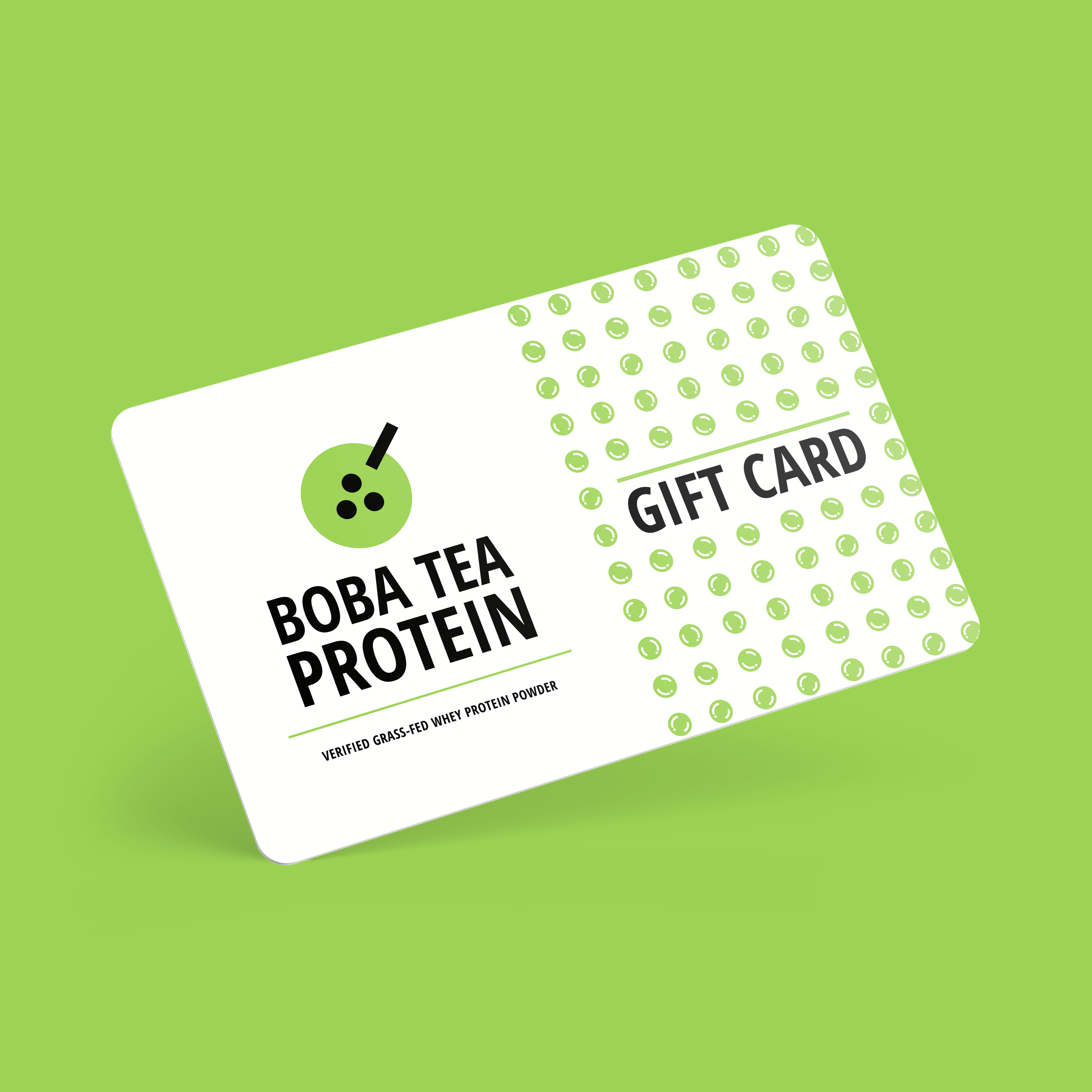 Gift Card-Boba Tea Protein
