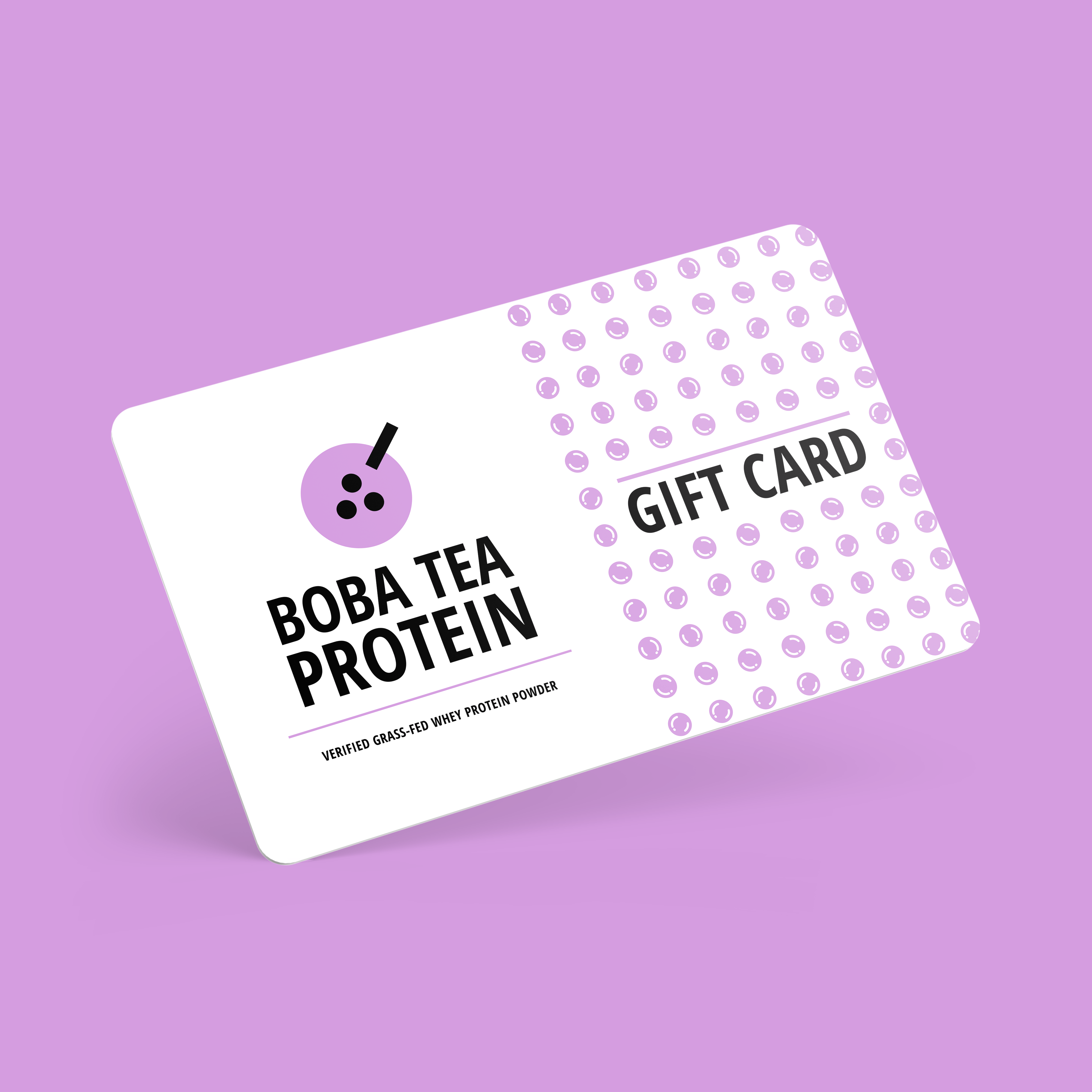 Gift Card-Boba Tea Protein