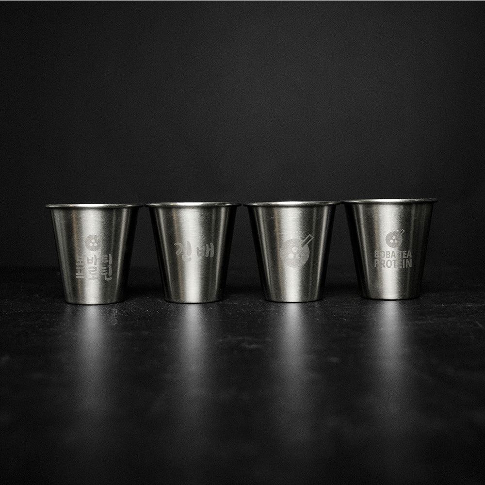 Soju Shot Cups - Metal-Boba Tea Protein