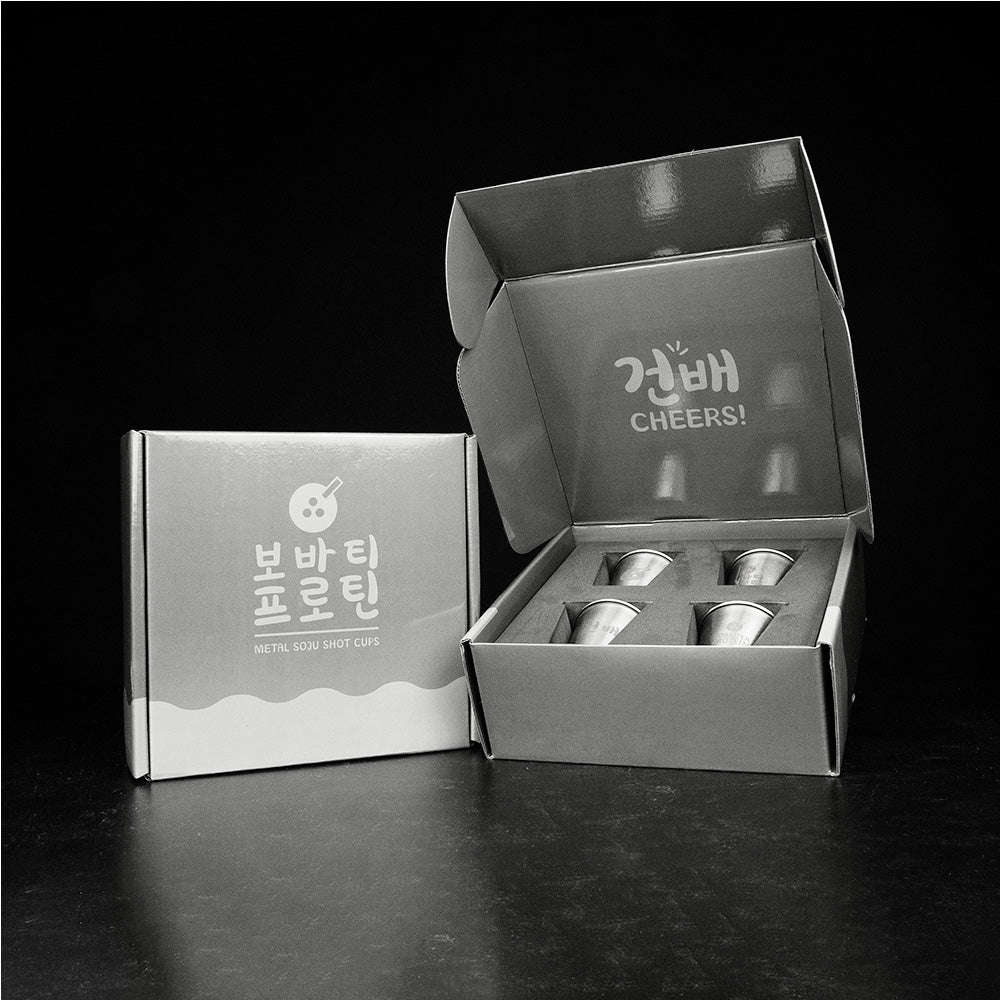 Soju Shot Cups - Metal-Boba Tea Protein