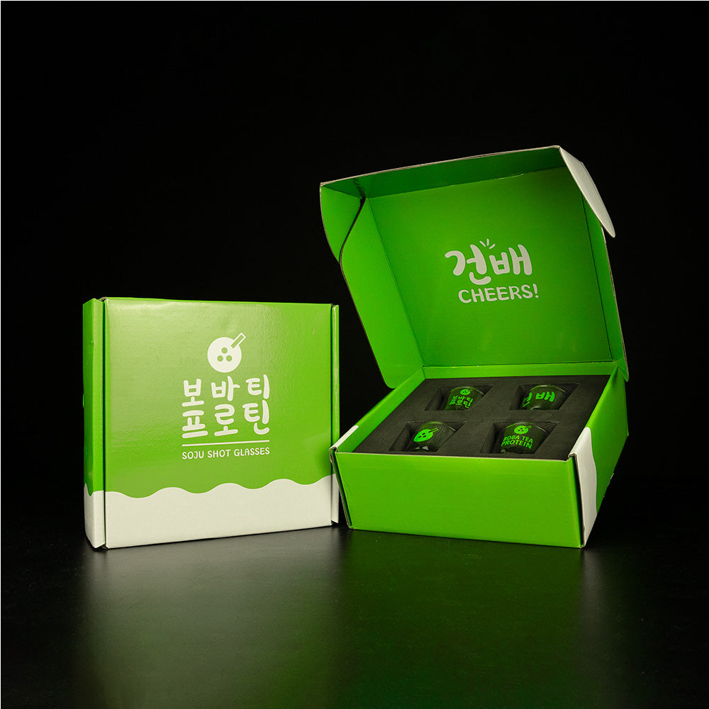 Soju Shot Cups - Glass-Boba Tea Protein