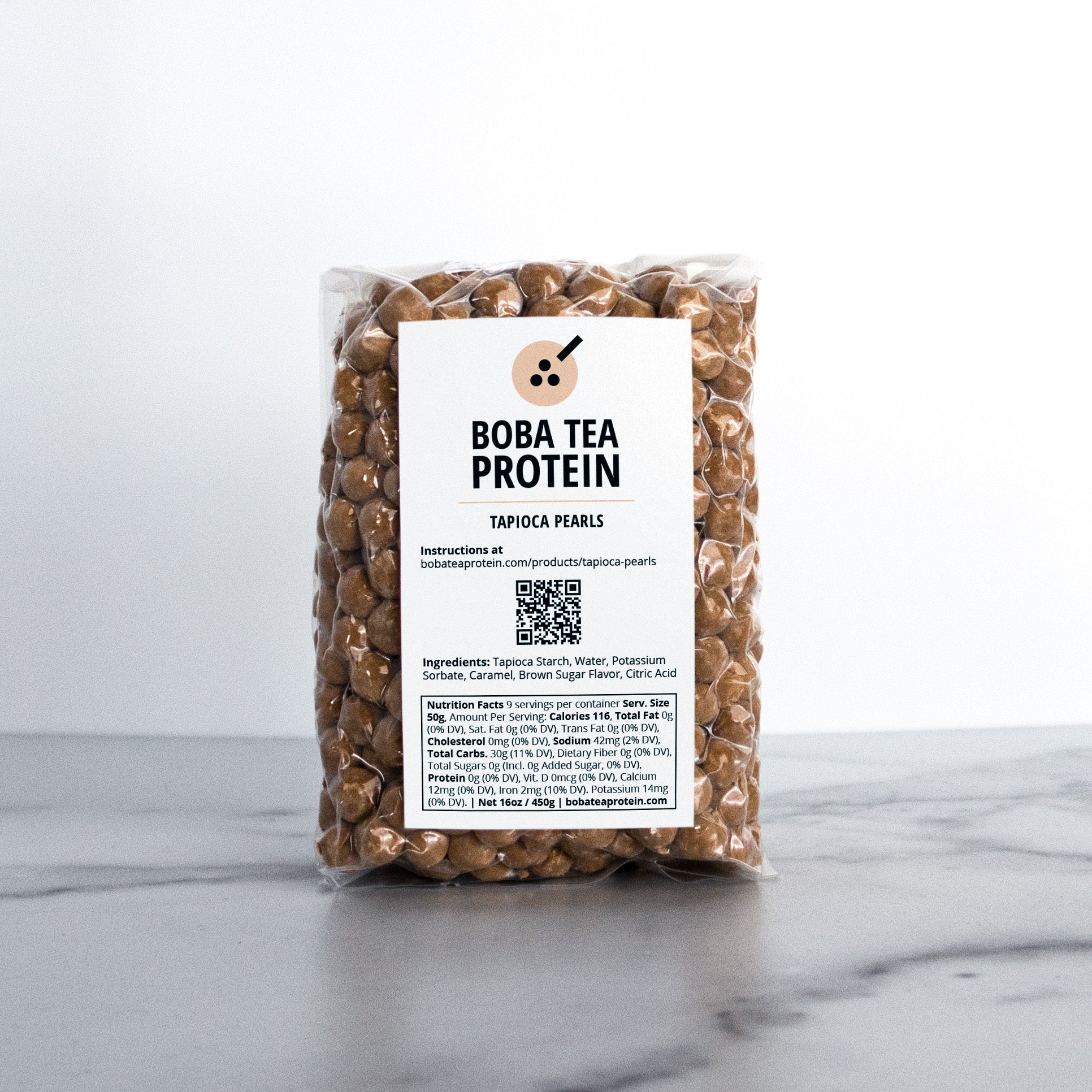 Tapioca Pearls-Boba Tea Protein
