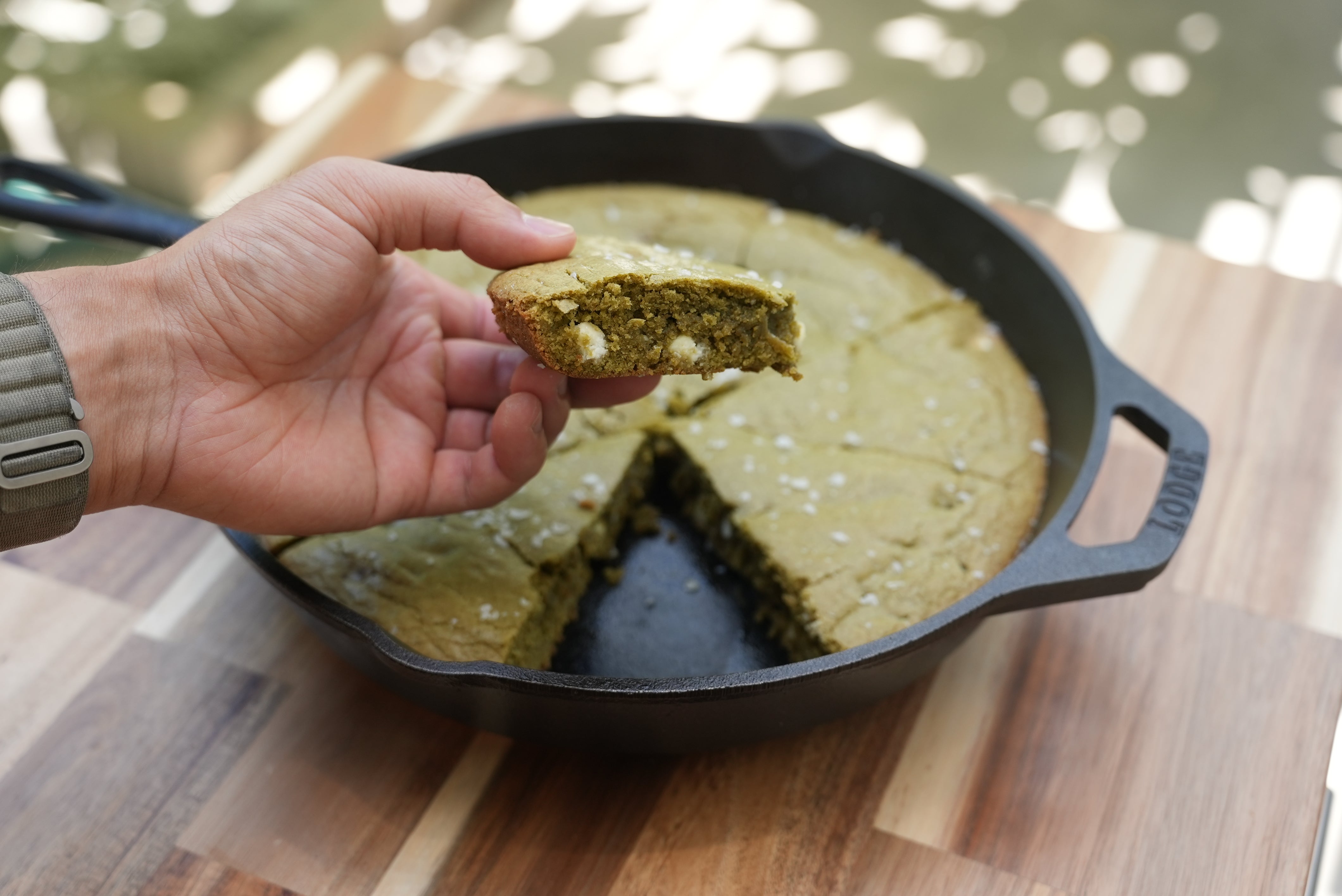 Matcha Skillet Cookie