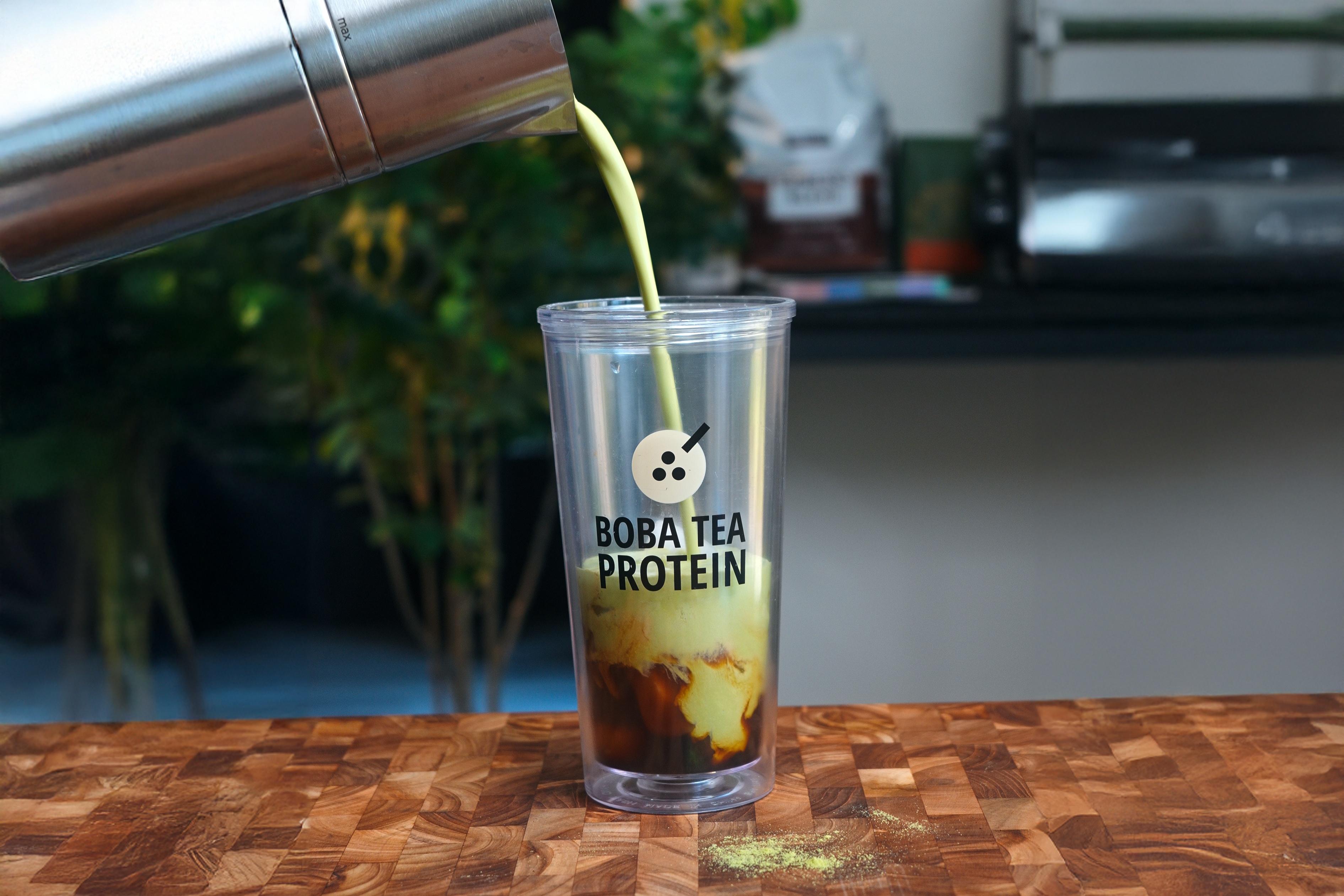 Matcha Cold Foam-Boba Tea Protein