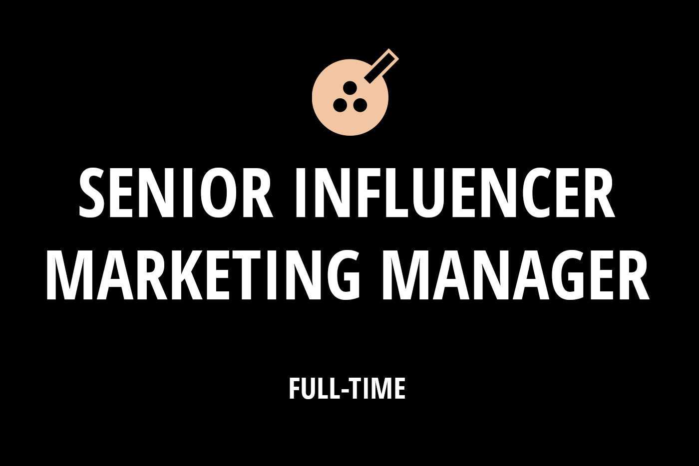 Senior Influencer Marketing Manager