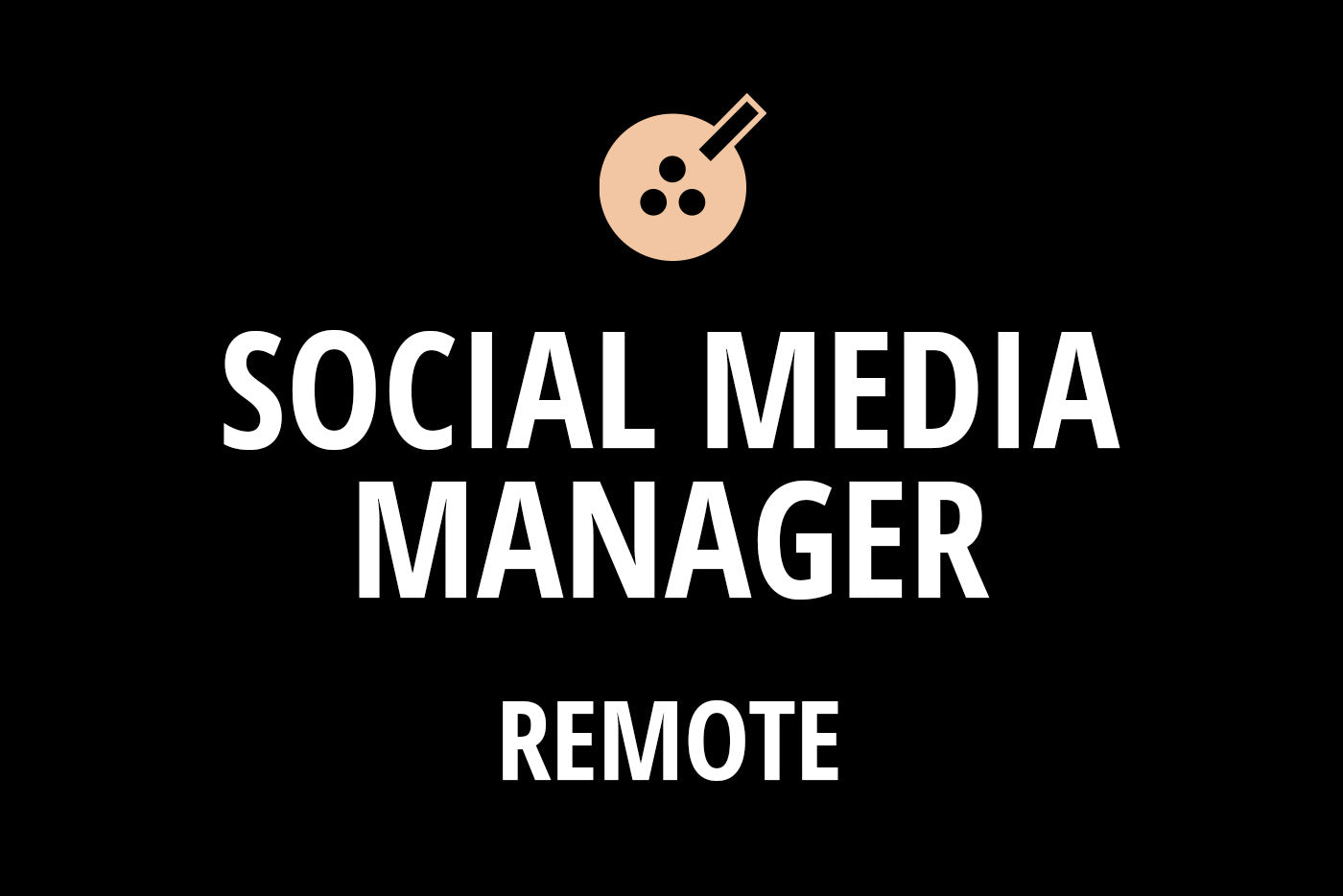 Social Media Manager - Remote