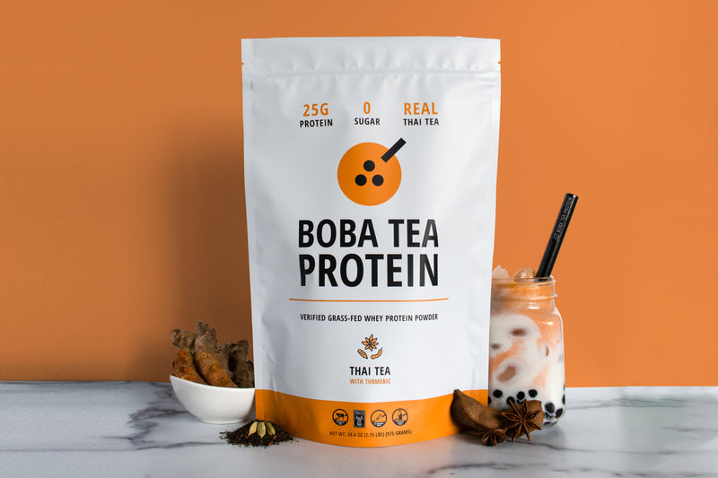 Thai Tea Protein Powder – Boba Tea Protein