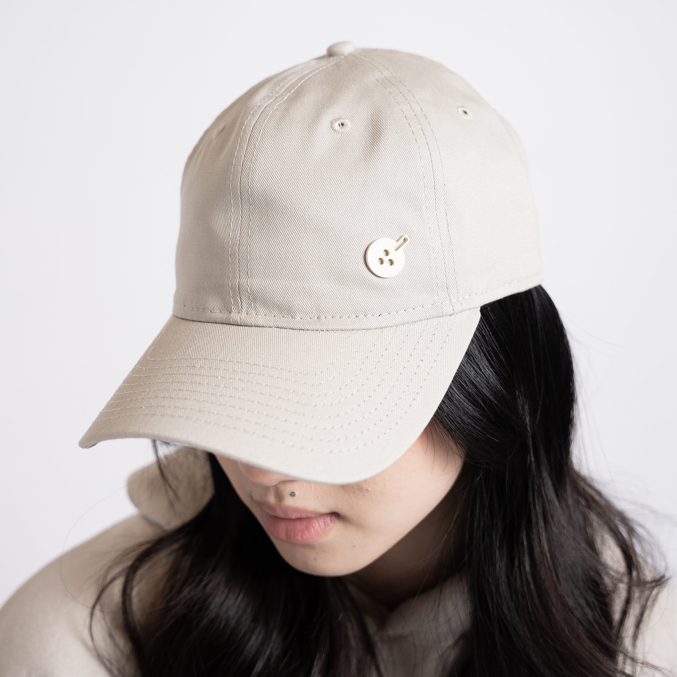 Beige Logo Hat