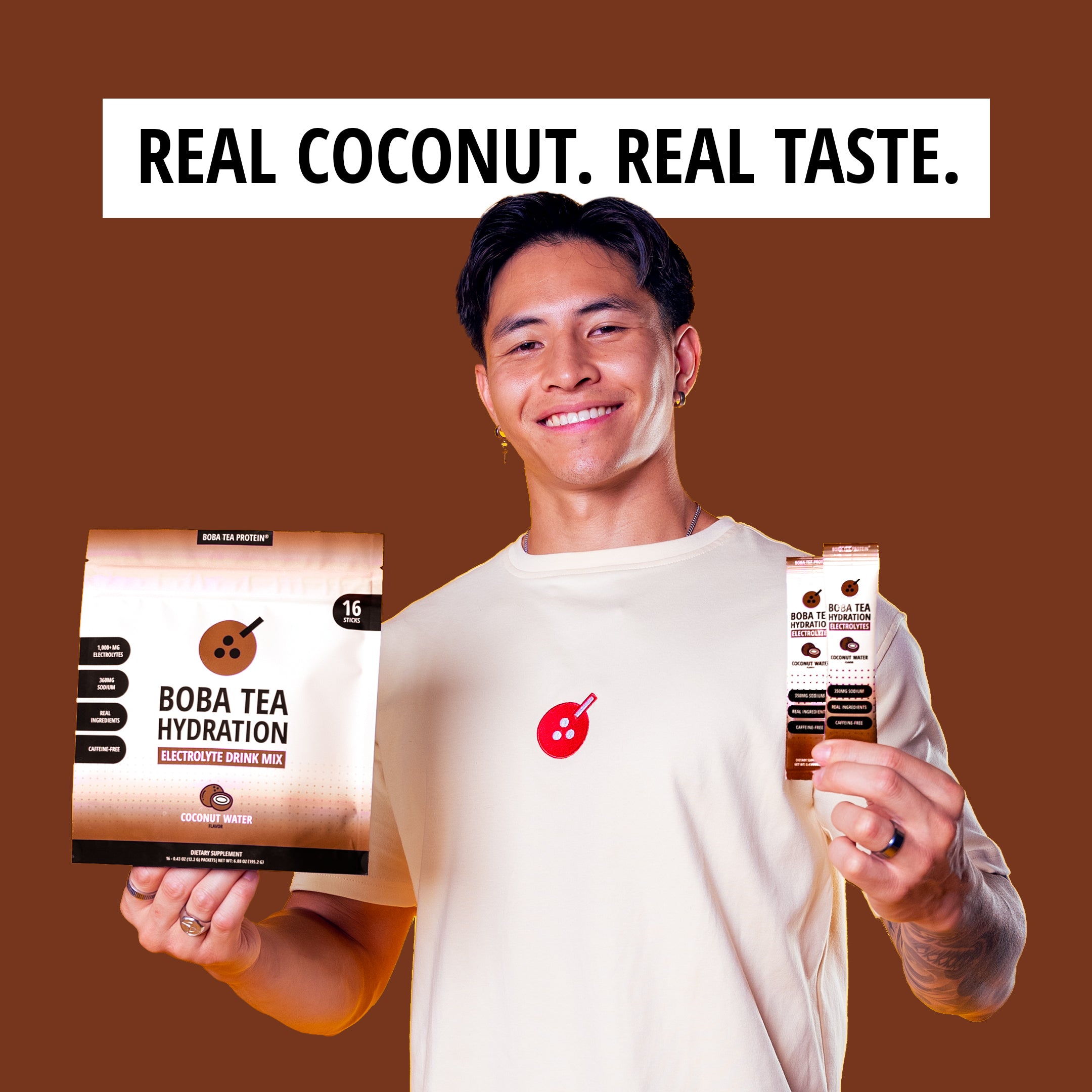 Coconut Water Hydration-Boba Tea Protein