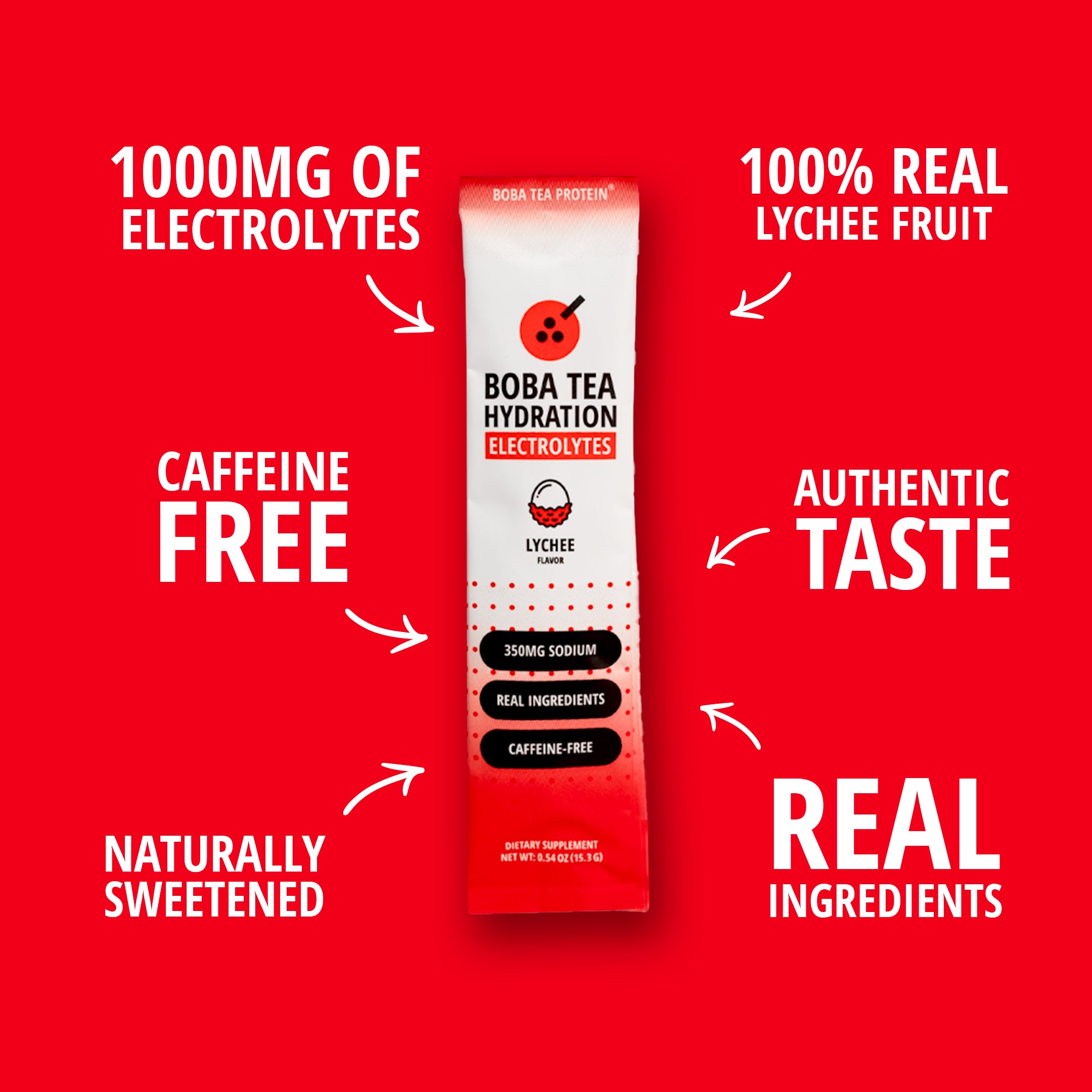 Lychee Hydration-Boba Tea Protein