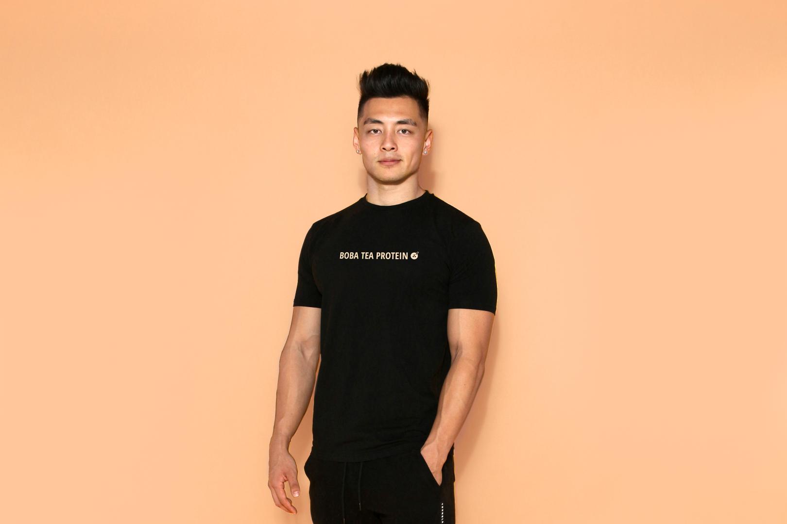 Boba Tea Protein x A7 Intl - Men's Bar Grip Shirt | Small Logo