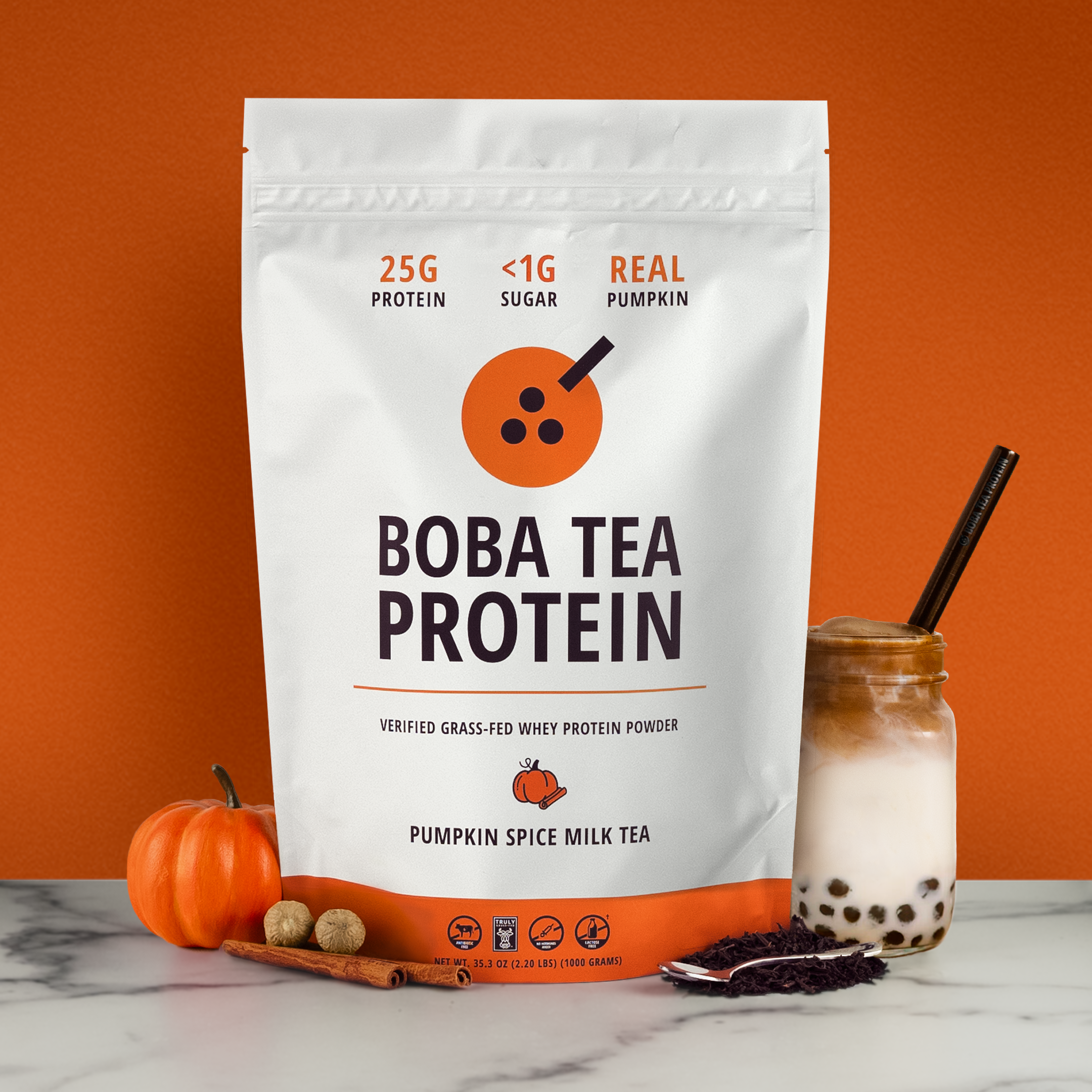 Pumpkin Spice Milk Tea Whey Protein