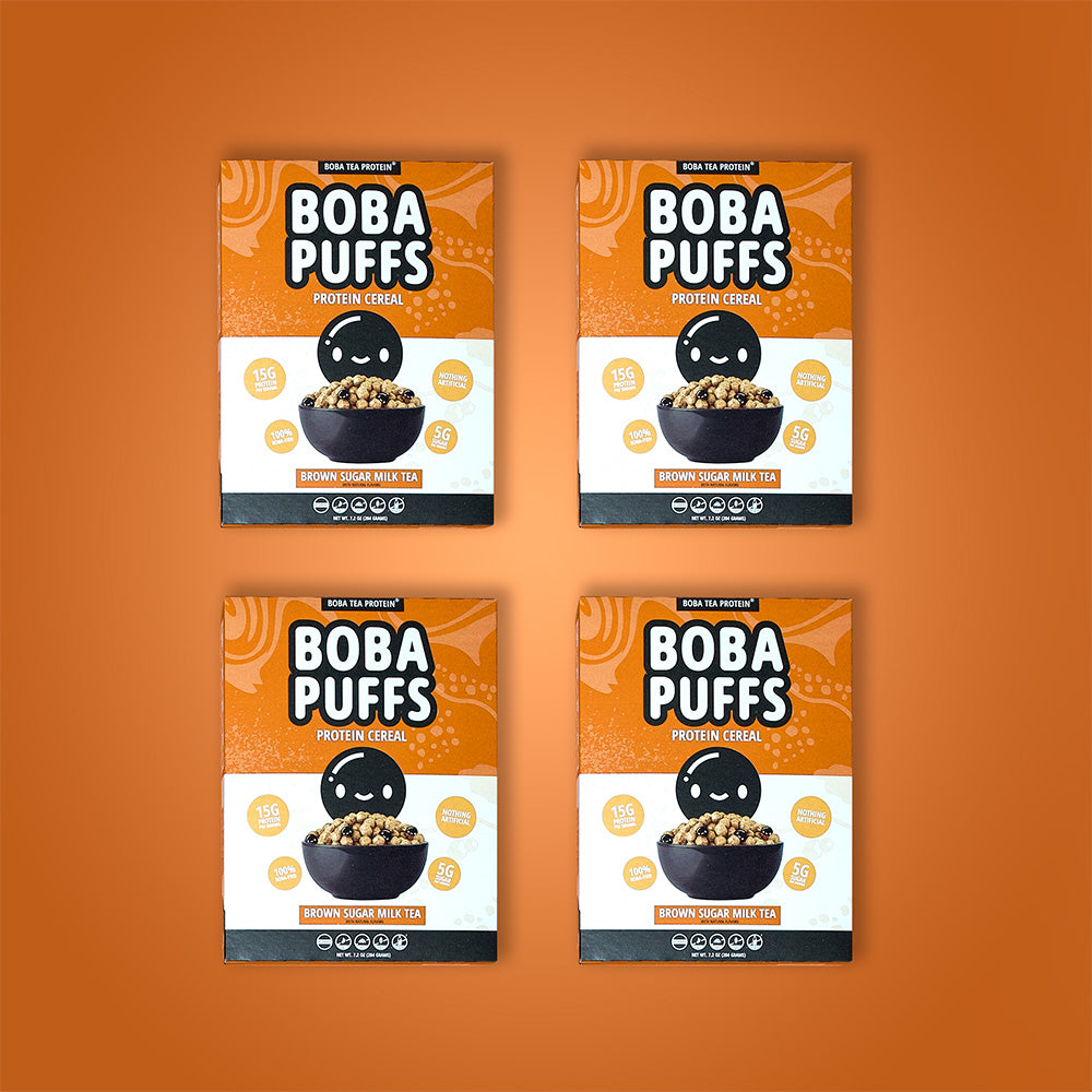 Brown Sugar Boba Puffs 4-Pack