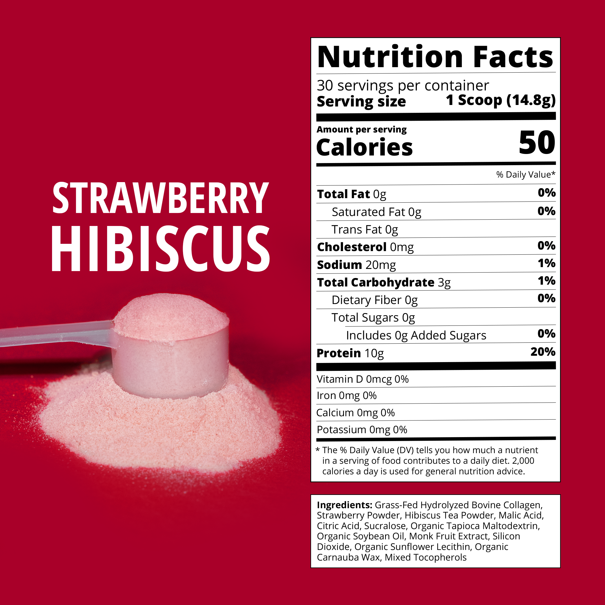 Strawberry Hibiscus Collagen