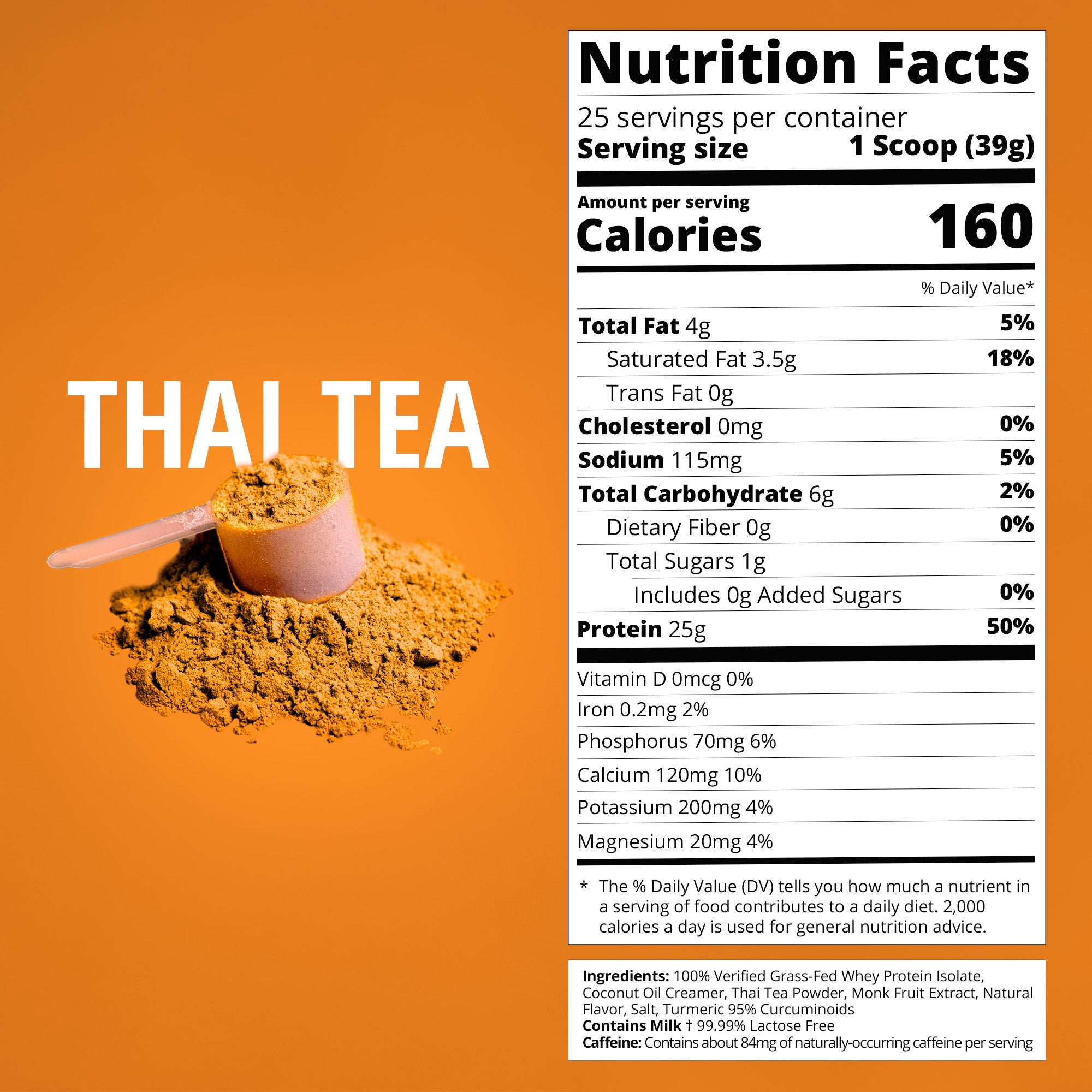 Thai Tea Whey Protein