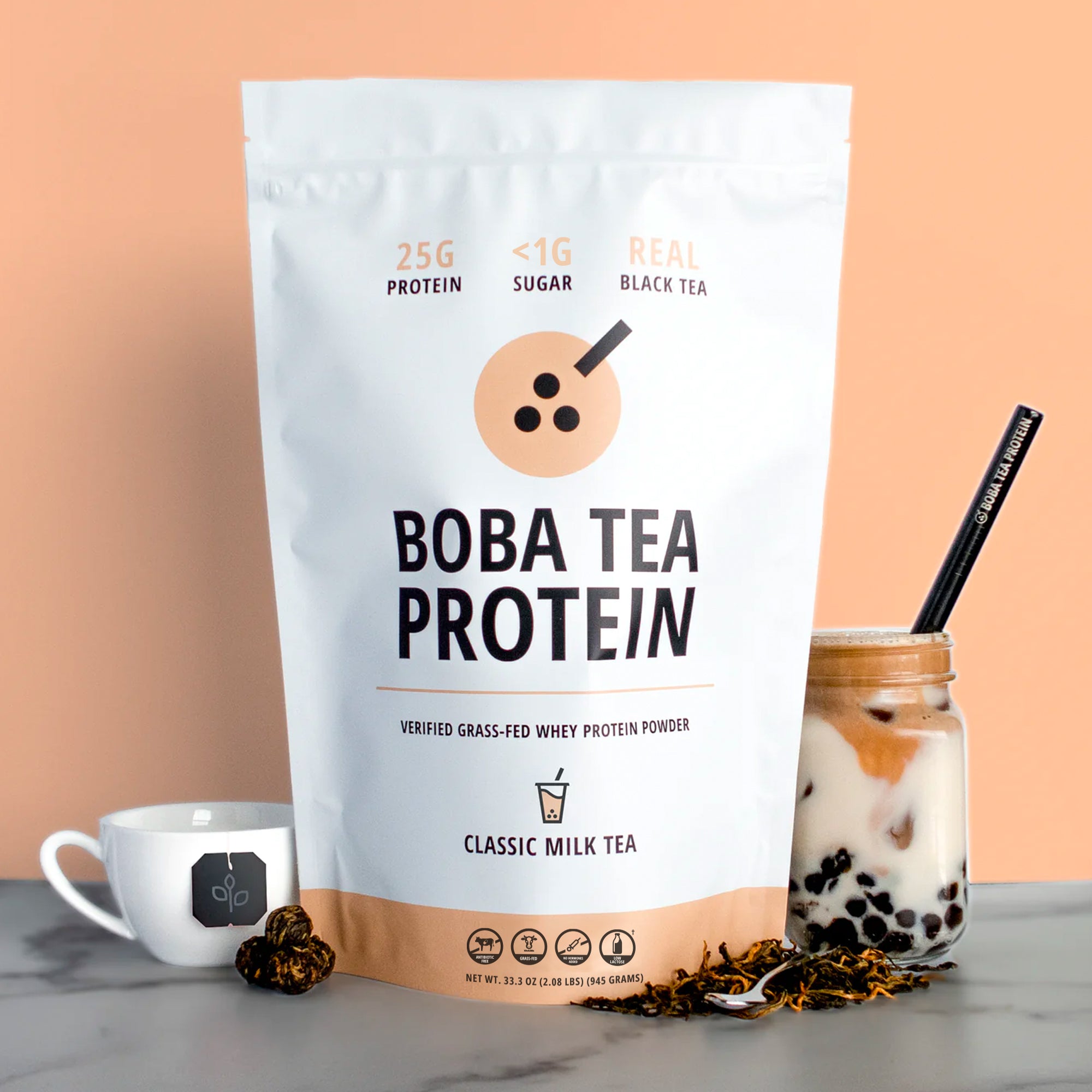 Classic Milk Tea Whey Protein-Boba Tea Protein