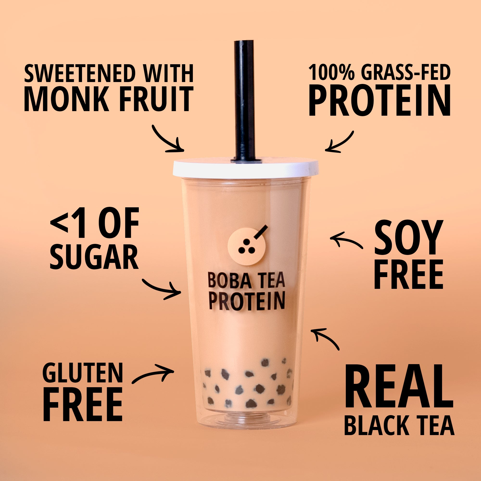 Classic Milk Tea Whey Protein-Boba Tea Protein