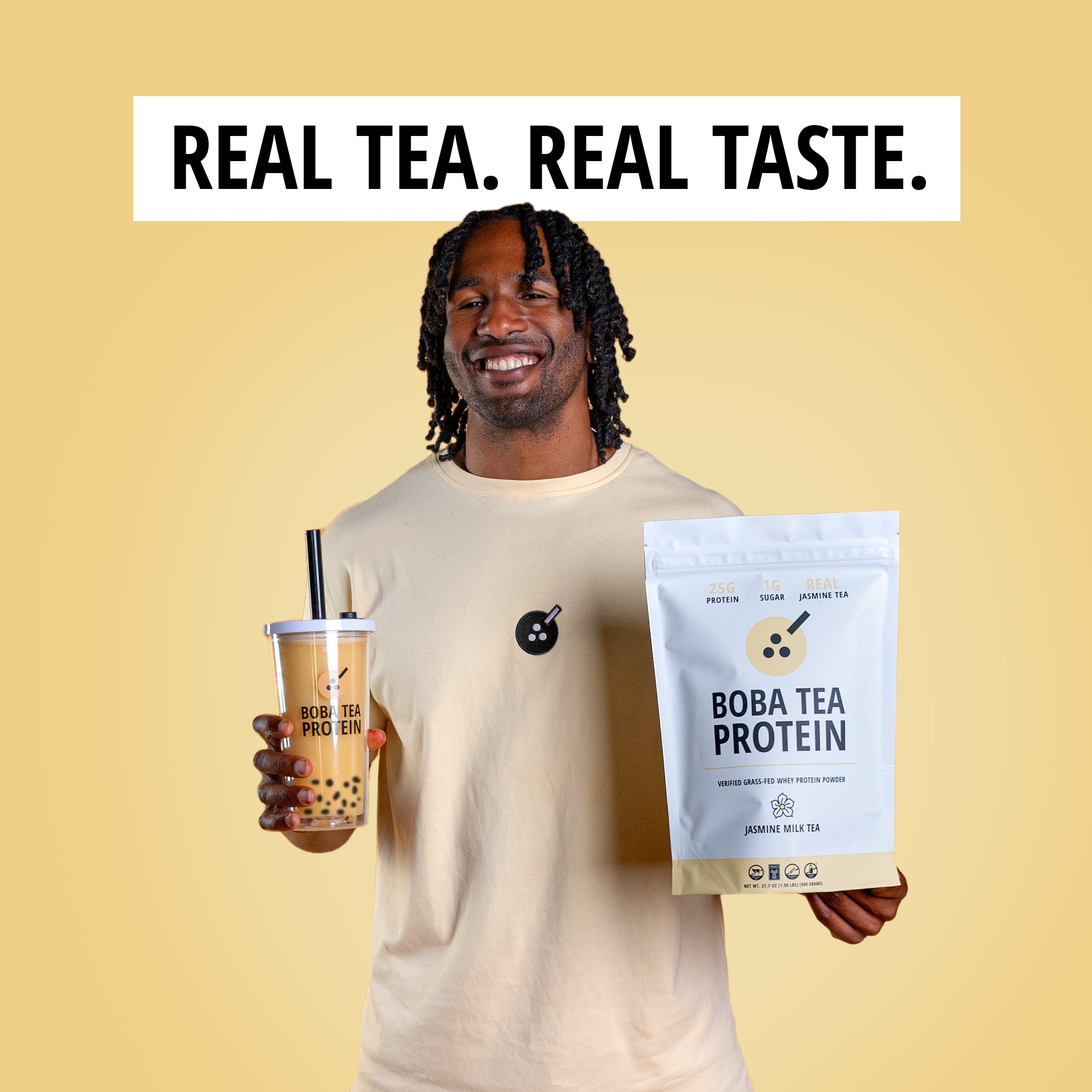 Jasmine Milk Tea Whey Protein-Boba Tea Protein