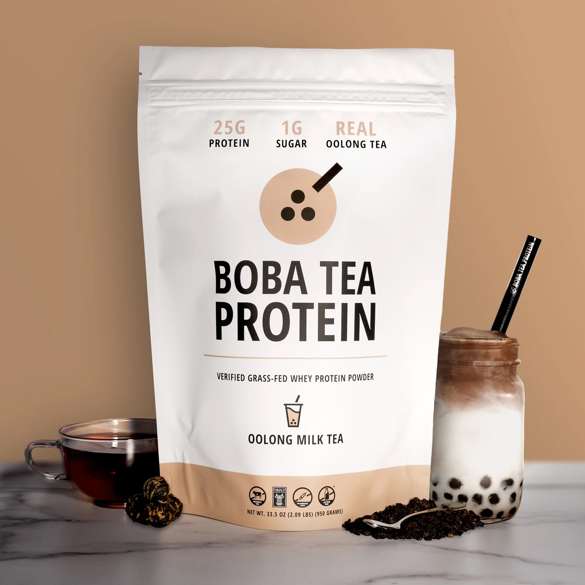 Oolong Milk Tea Whey Protein-Boba Tea Protein