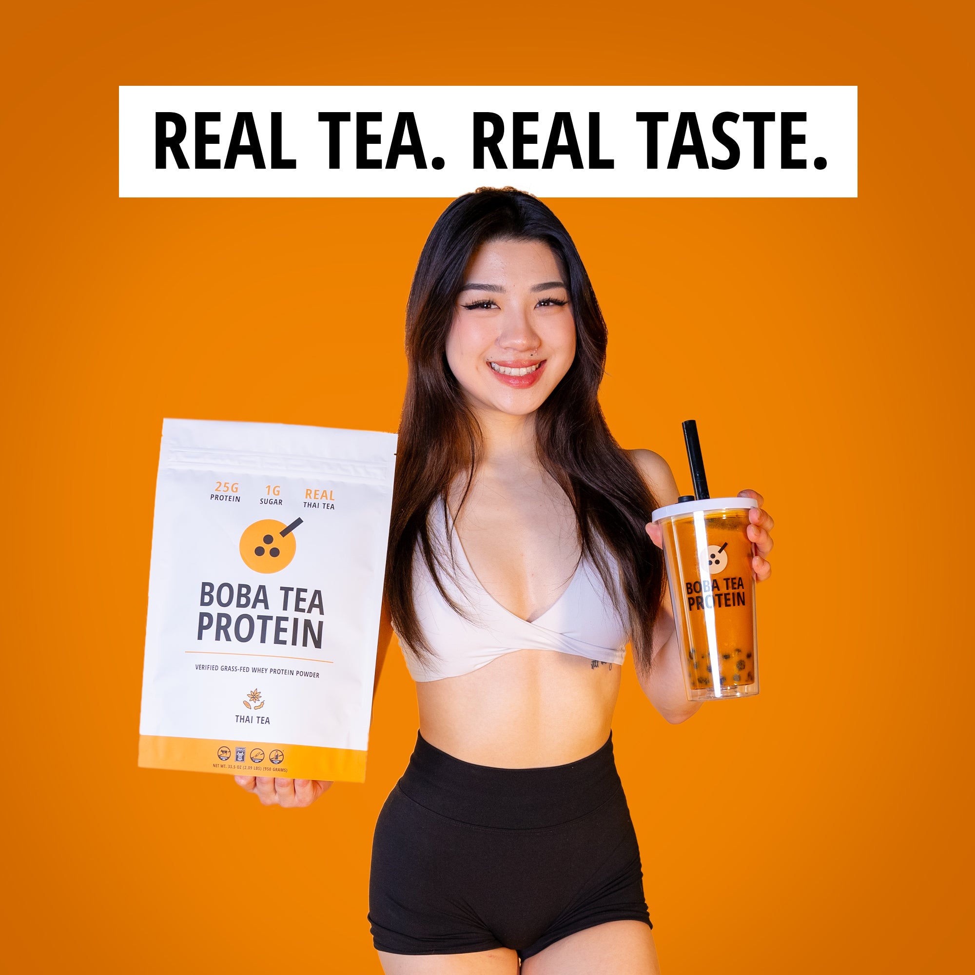Thai Tea Whey Protein-Boba Tea Protein