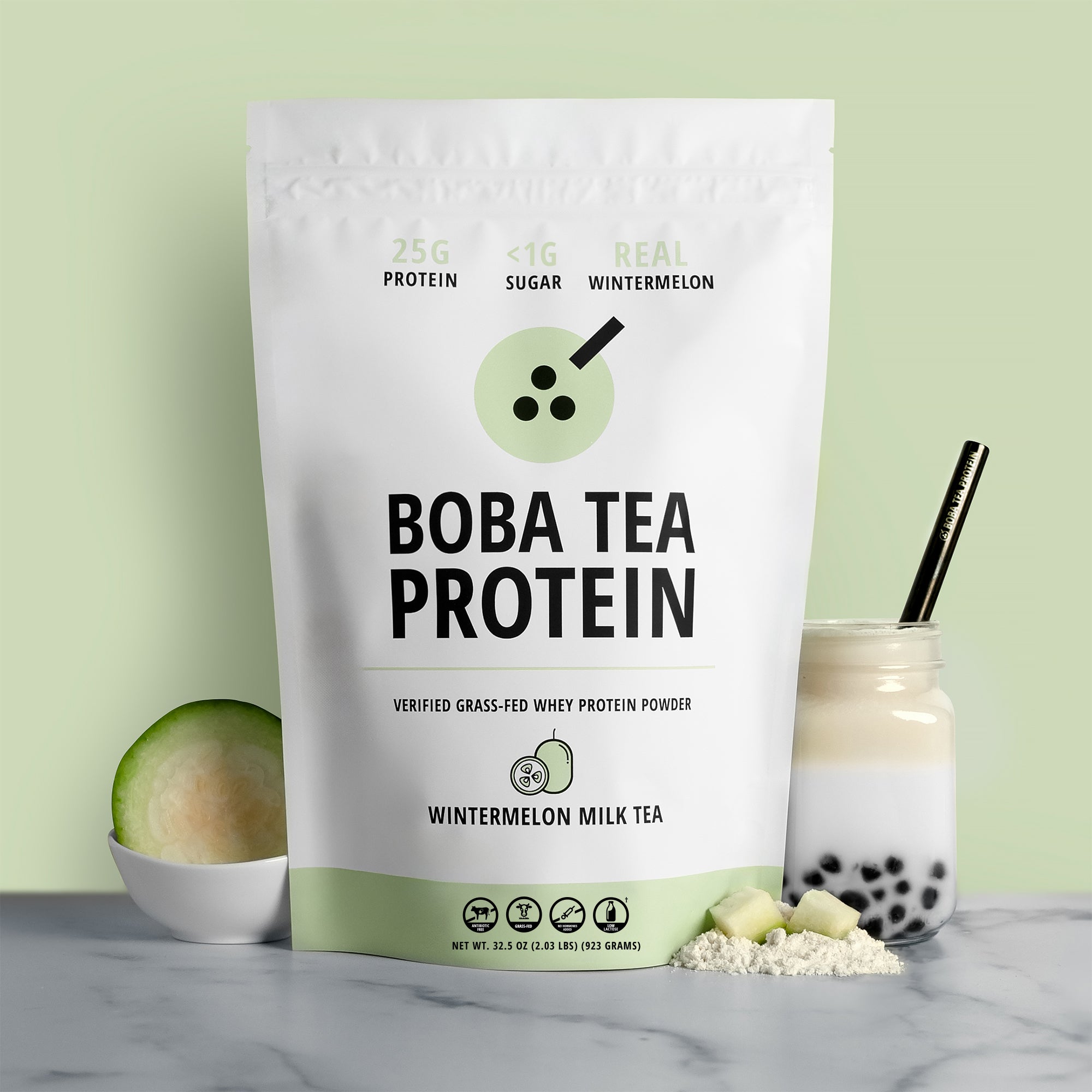 Wintermelon Milk Tea Whey Protein-Boba Tea Protein