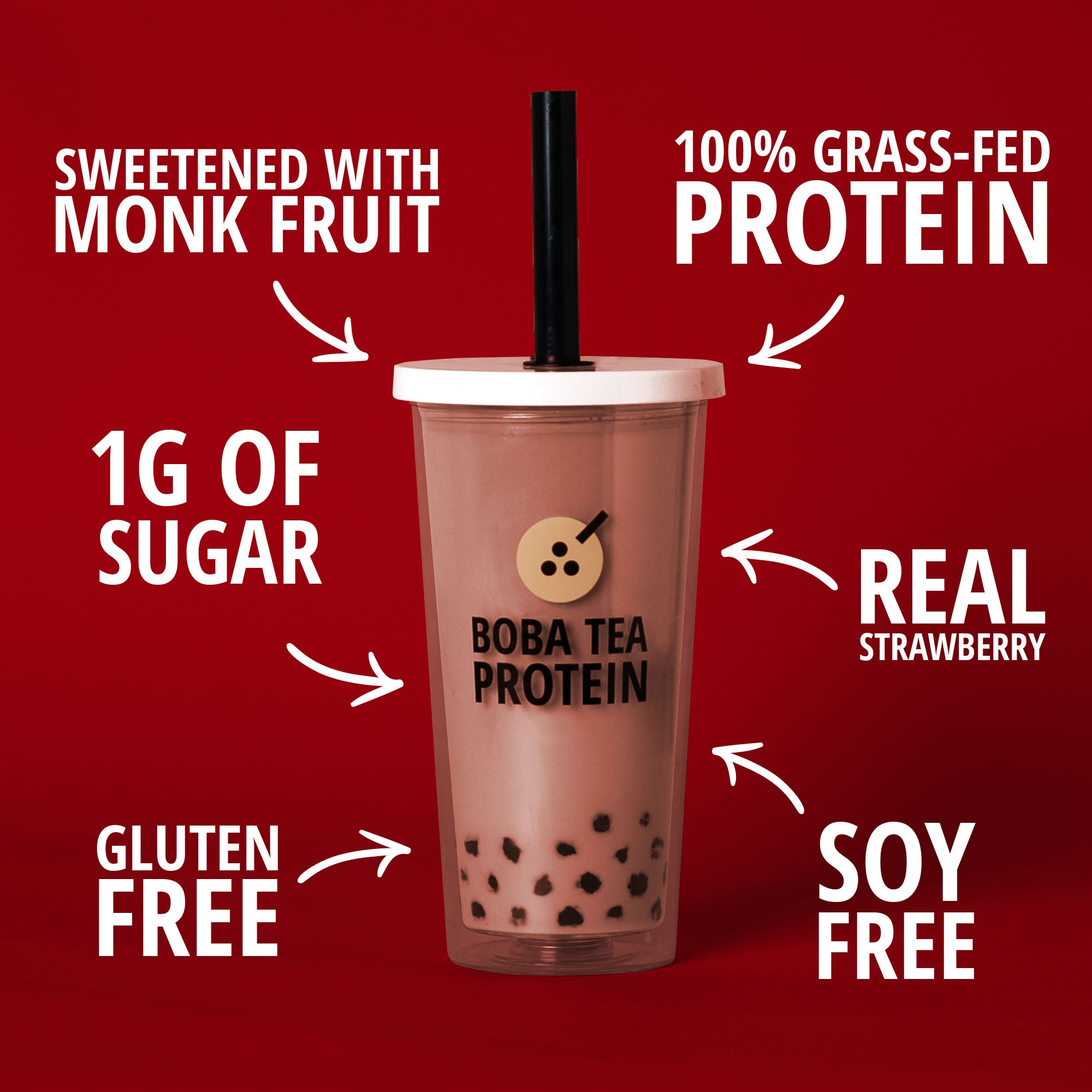 Strawberry Milk Tea Whey Protein