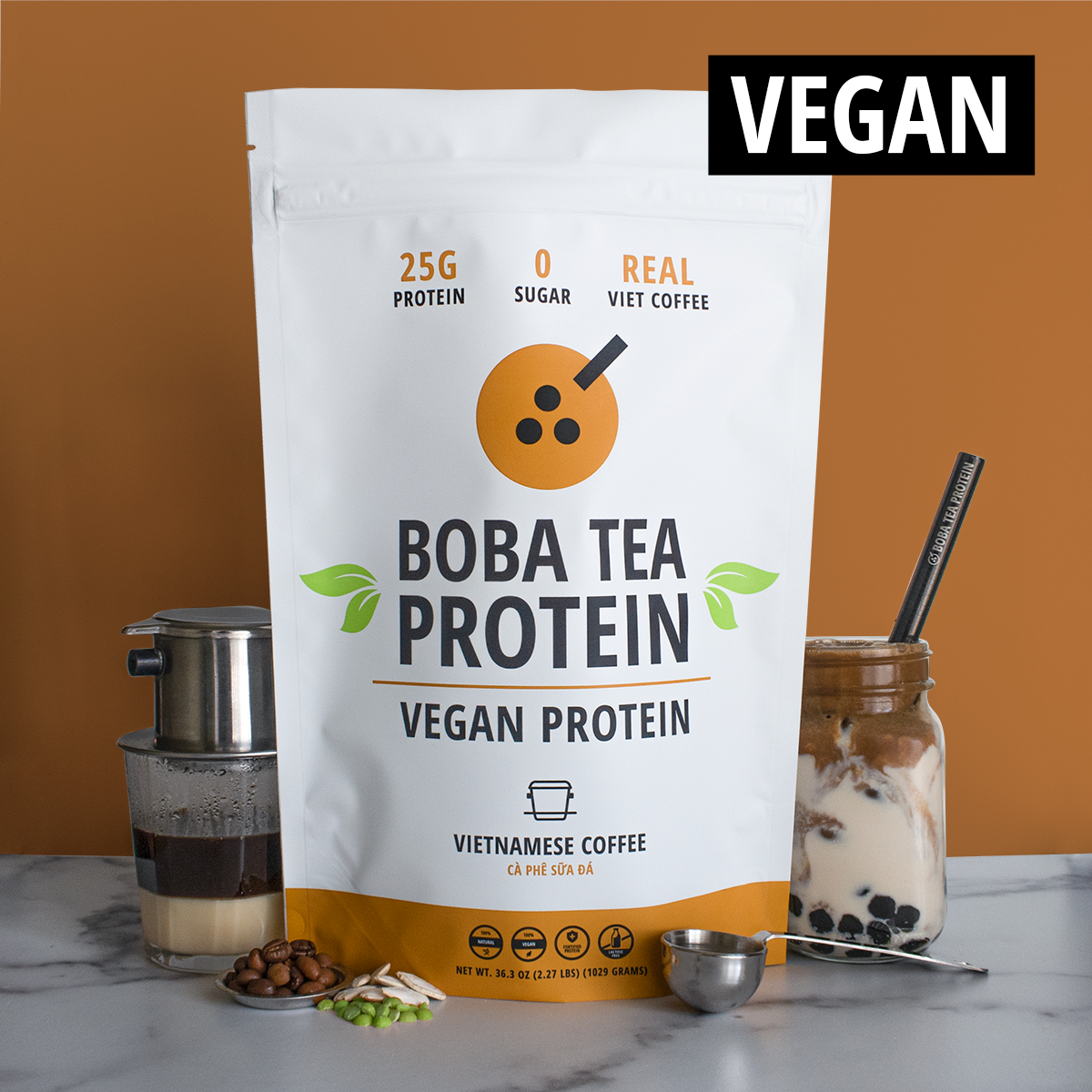 Vietnamese Coffee Vegan Protein